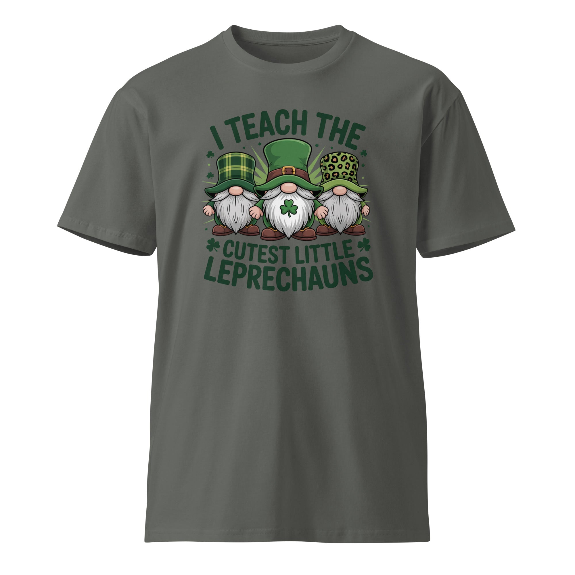 Leprechaun St Patricks Day Unisex Premium T-Shirt | Gallory Hive