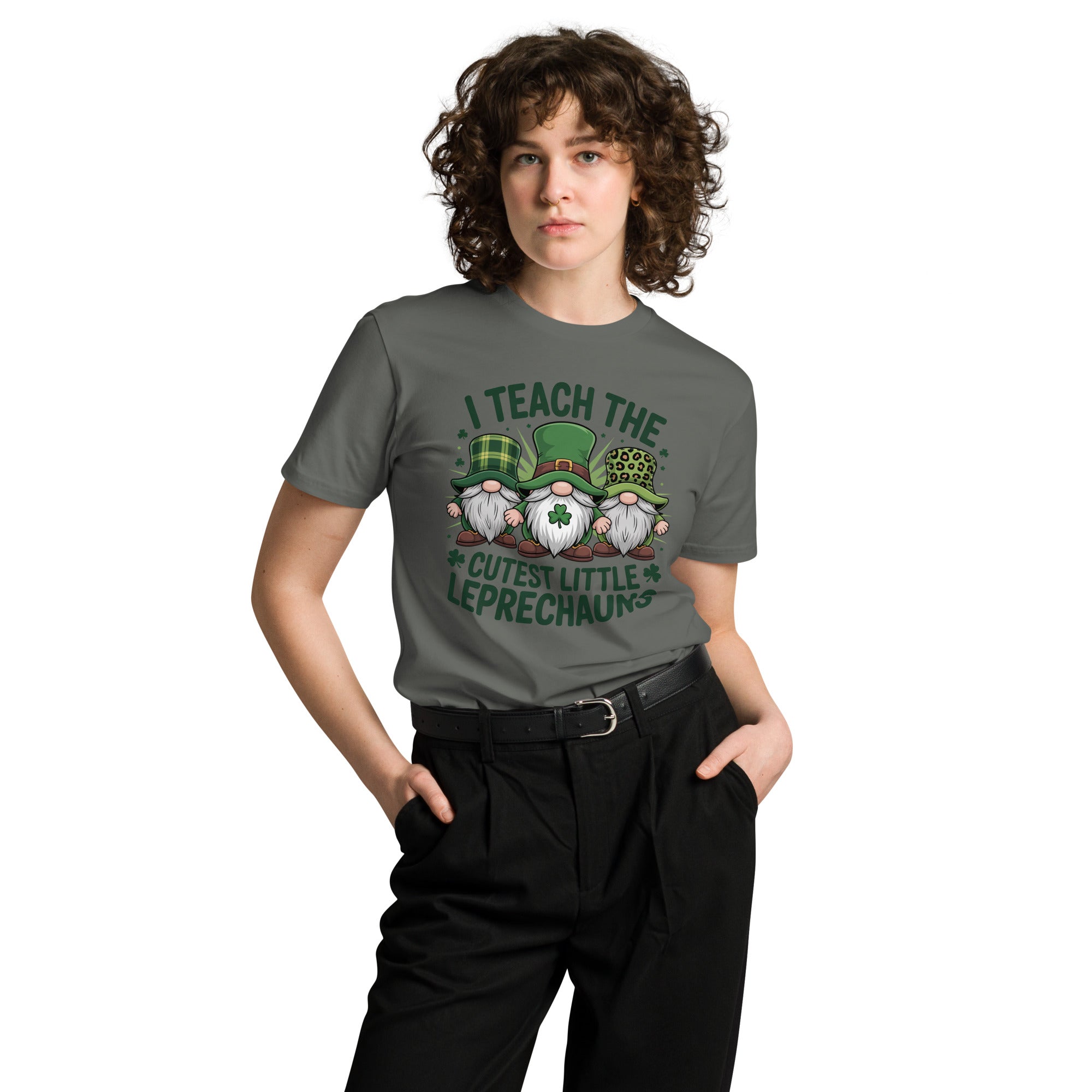 Leprechaun St Patricks Day Unisex Premium T-Shirt | Gallory Hive