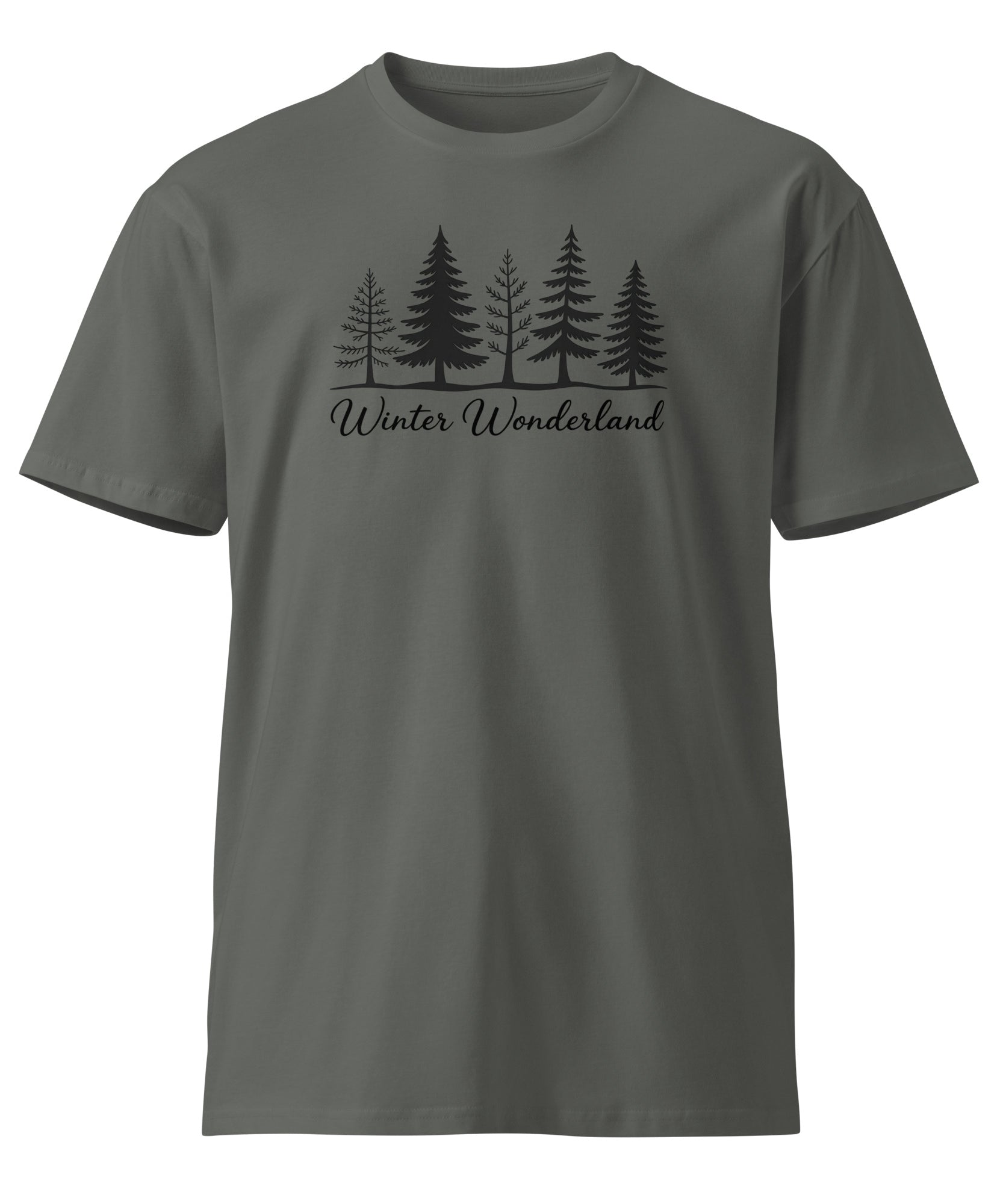 Nature Whisper Forest Trees Graphic Unisex Premium T-Shirt | Gallory Hive