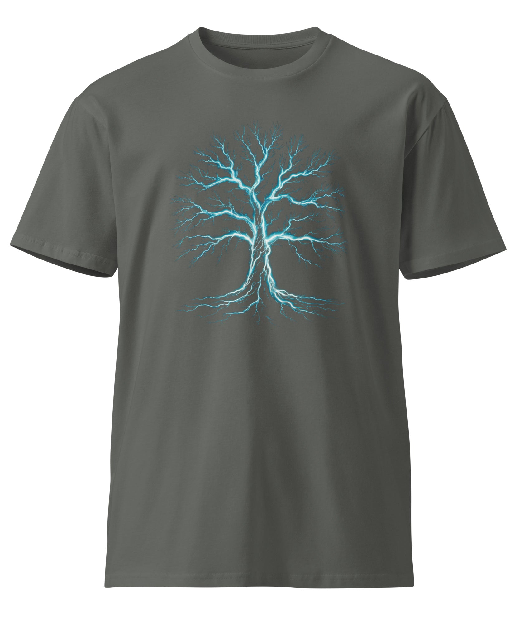 Glowing Mystic Tree of Life Graphic Unisex Premium T-shirt | Gallory Hive