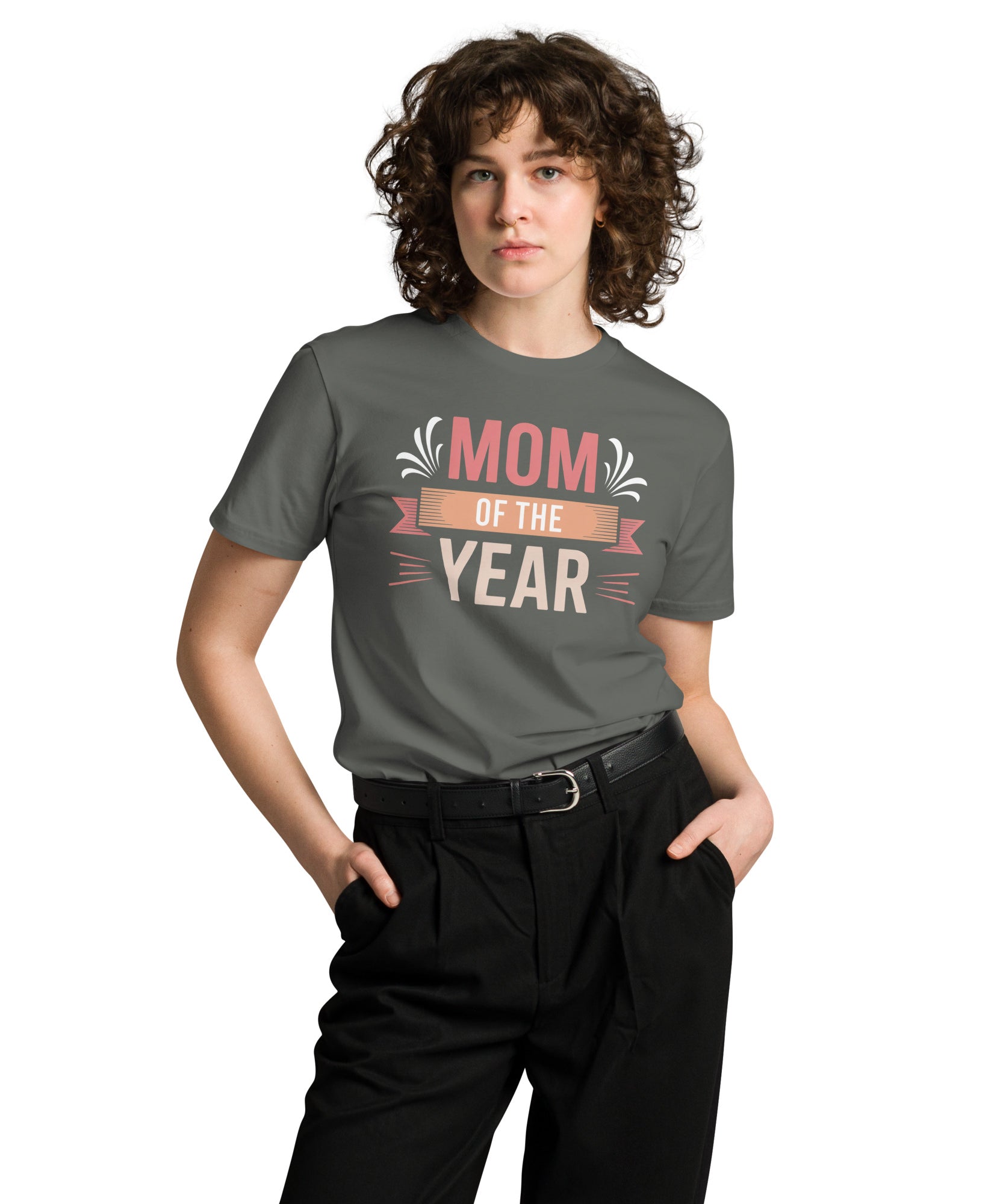Mom of the Year Funny Mother's Day Premium T-shirt | Gallory Hive