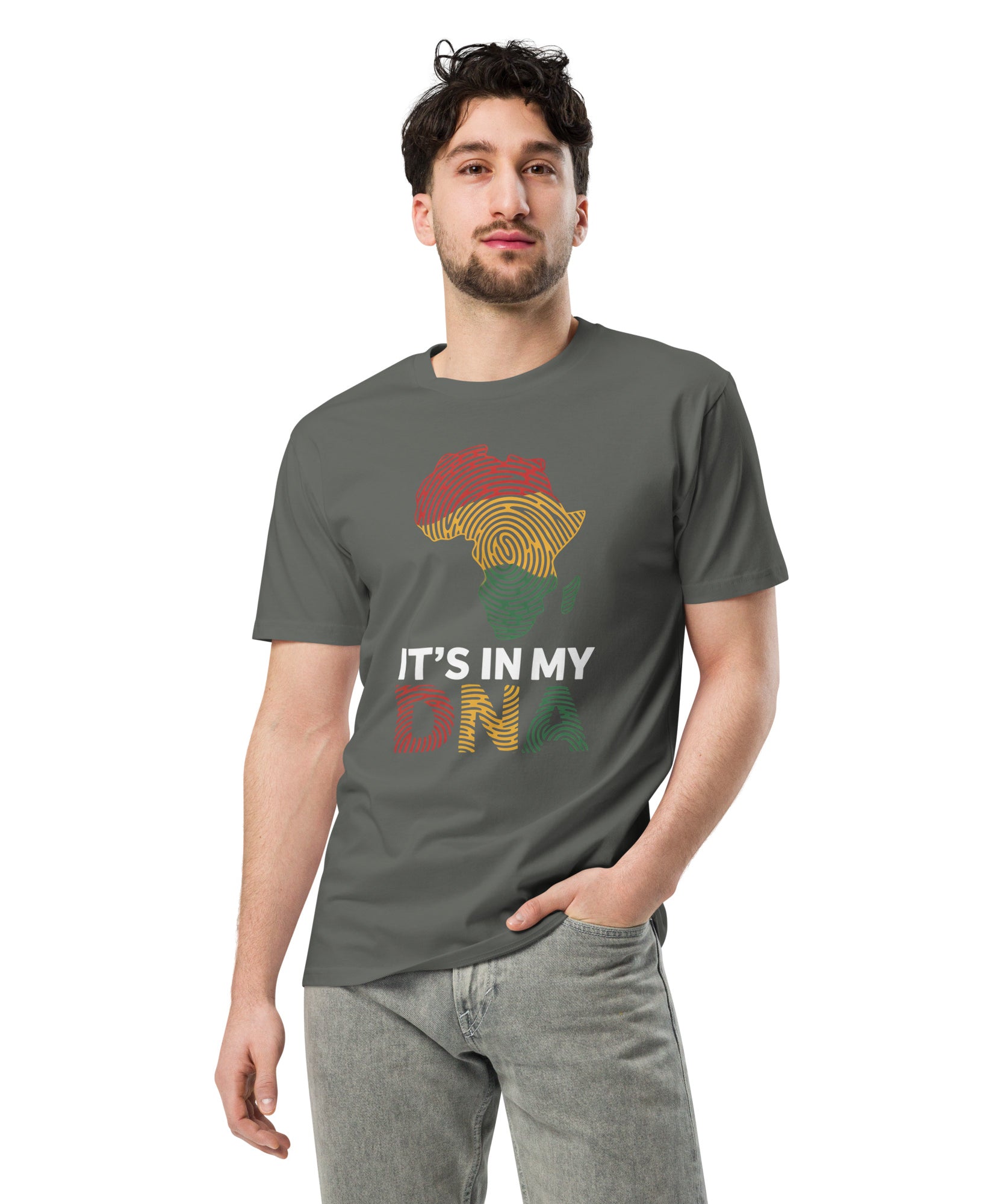 It's In My DNA African Heritage Pride Unisex Premium T-shirt | Gallory Hive