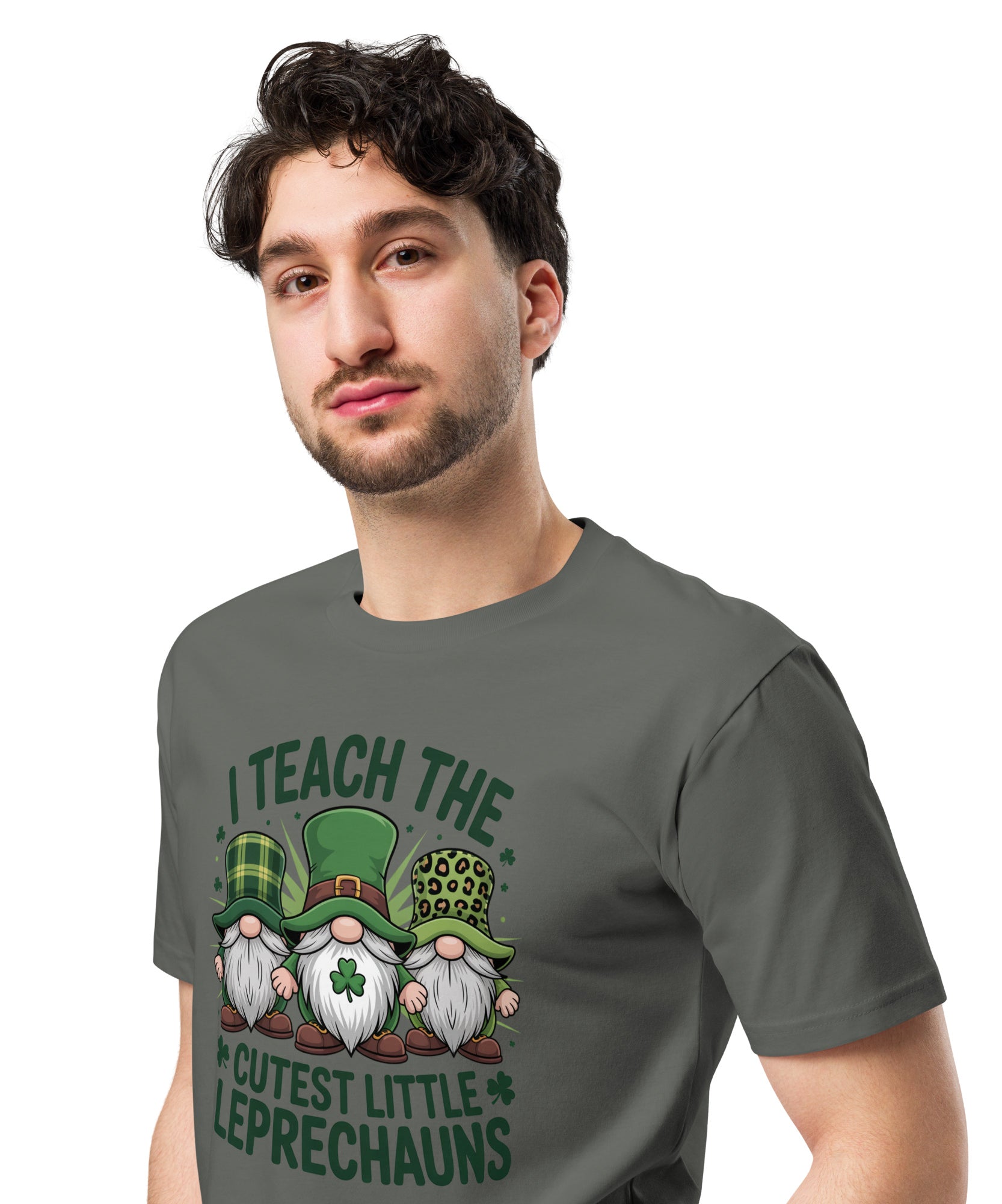 Leprechaun St Patricks Day Unisex Premium T-Shirt | Gallory Hive
