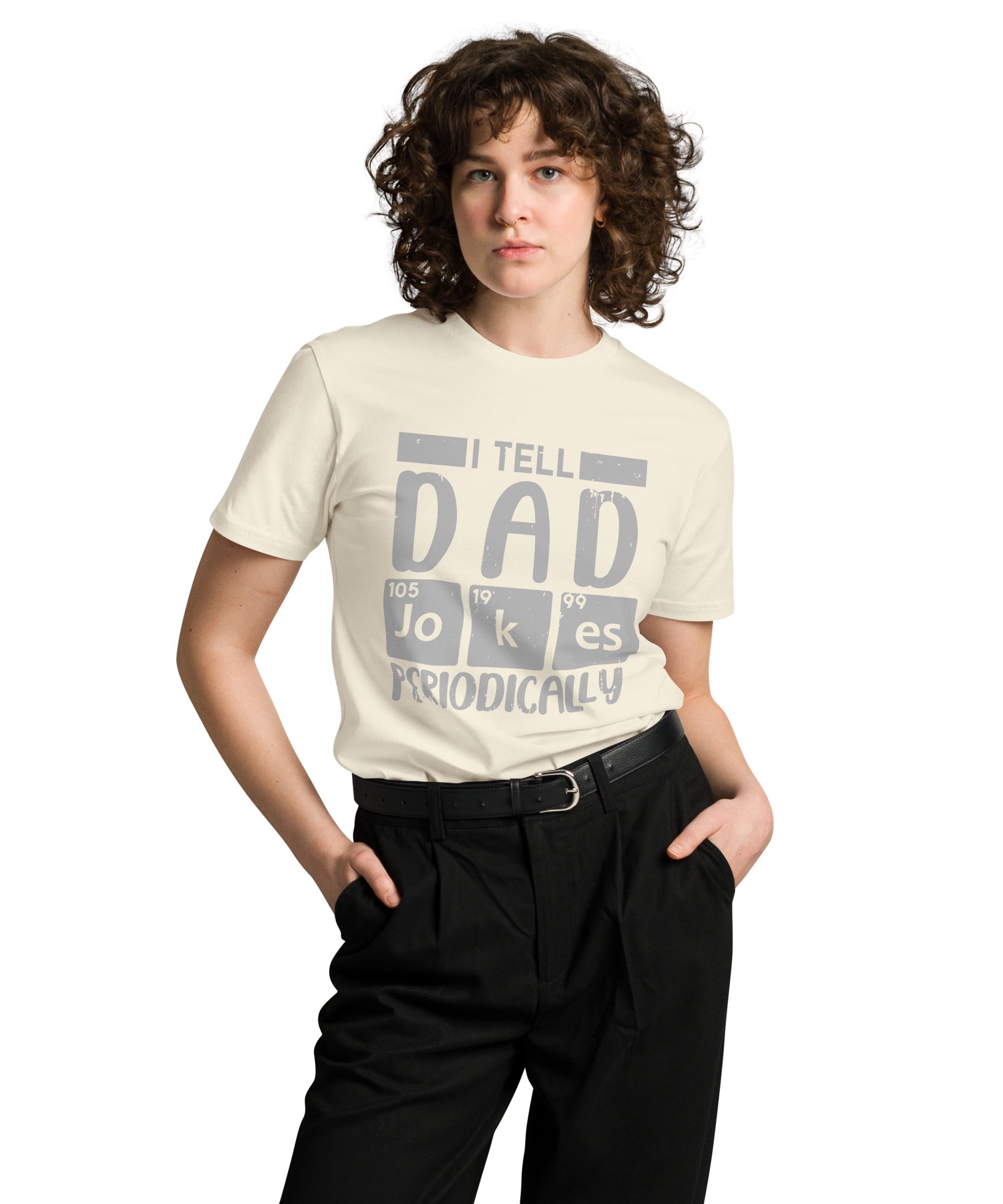 Dad Jokes Premium Cotton Unisex T-Shirt | Gallory Hive