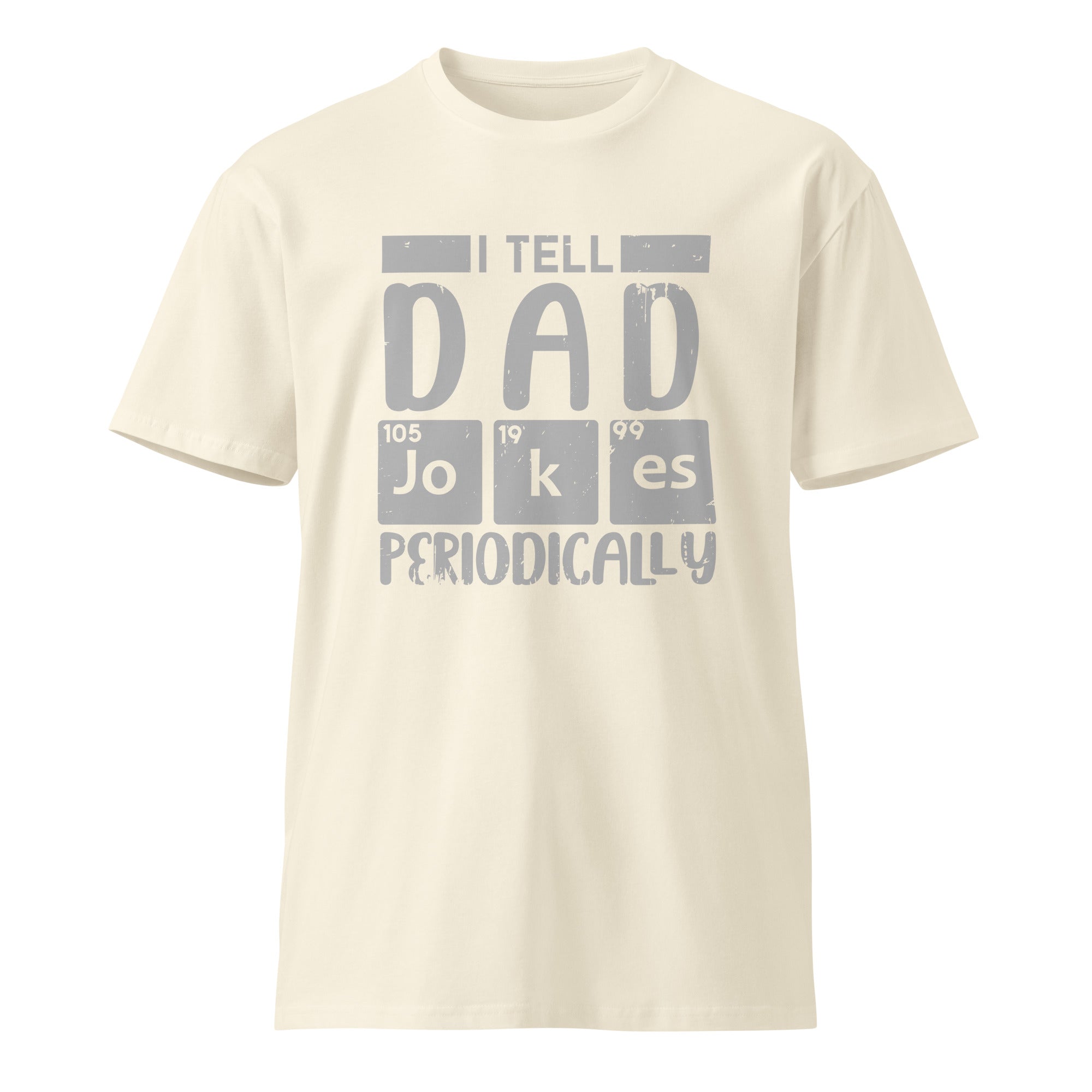 Dad Jokes Premium Cotton Unisex T-Shirt | Gallory Hive