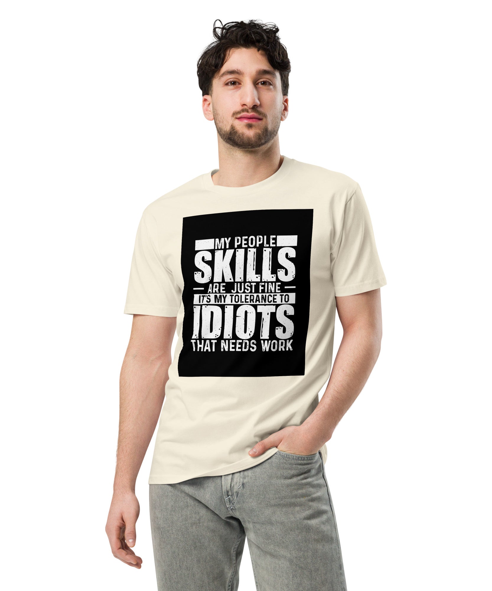 Sarcastic People Skills Unisex Graphic T-Shirt | Gallory Hive