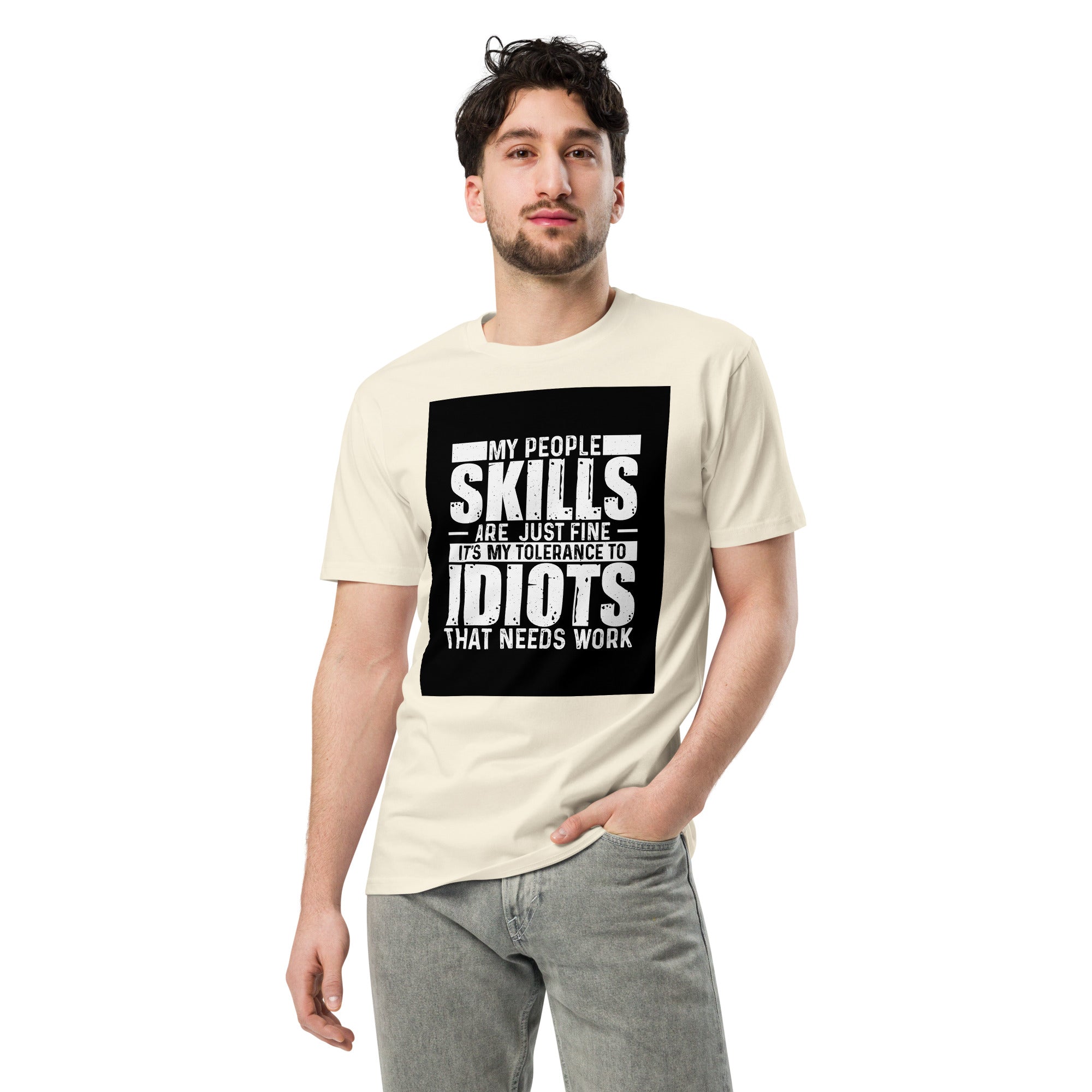 Sarcastic People Skills Unisex Graphic T-Shirt | Gallory Hive