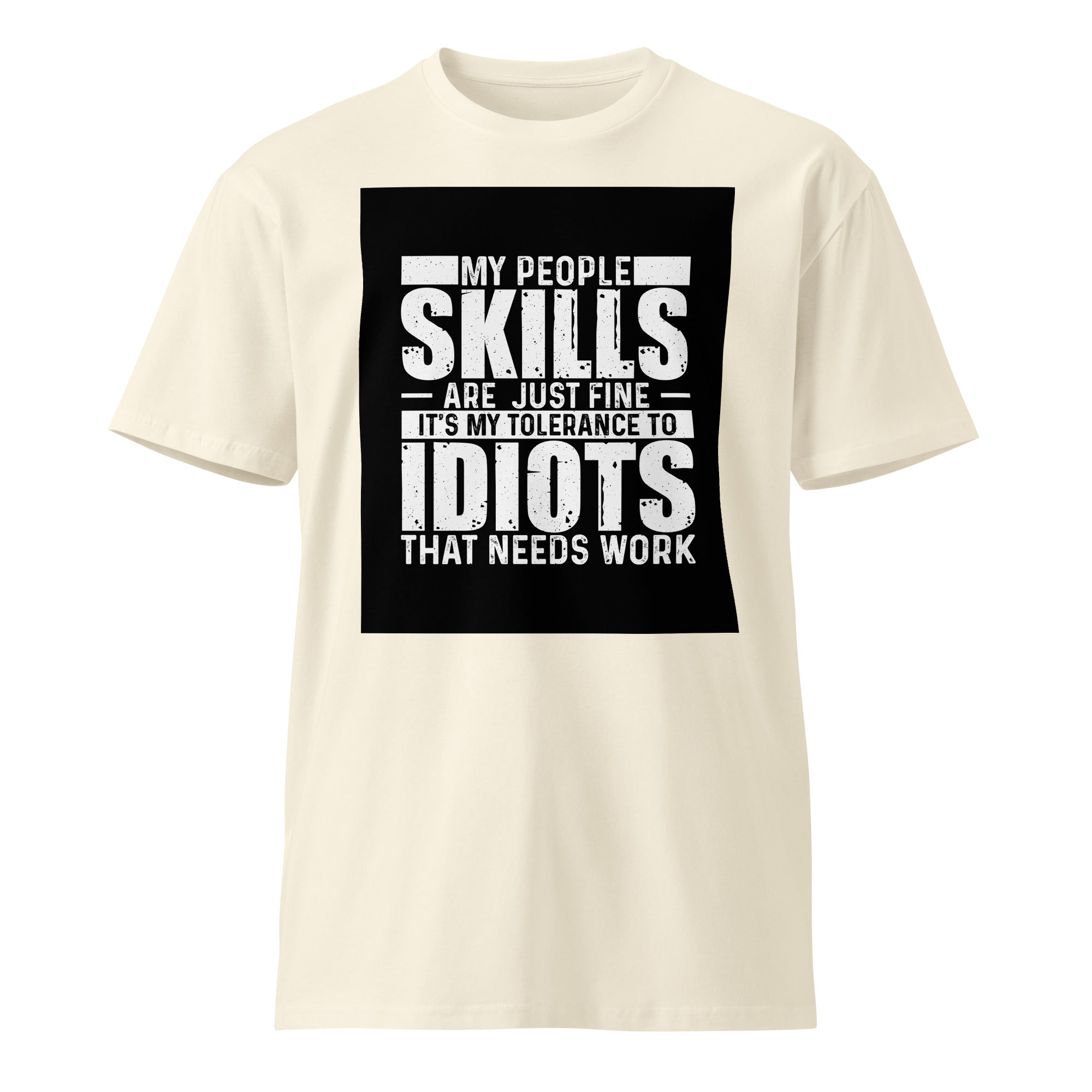 Sarcastic People Skills Unisex Graphic T-Shirt | Gallory Hive