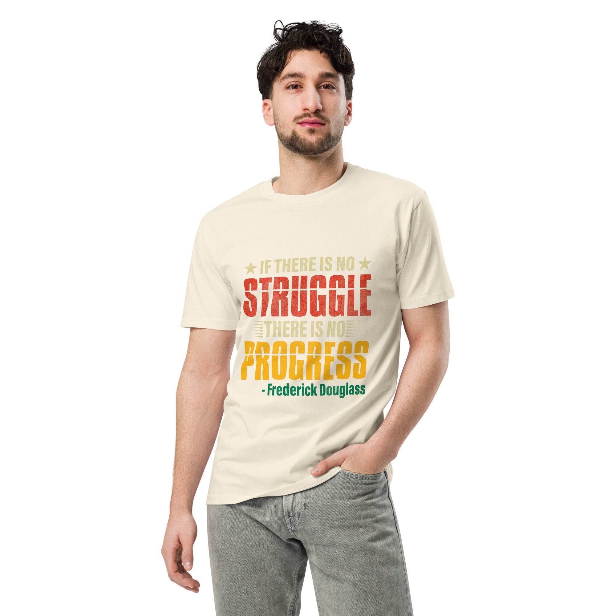 Motivational Quote Premium Unisex Cotton T-Shirt  Gallory Hive