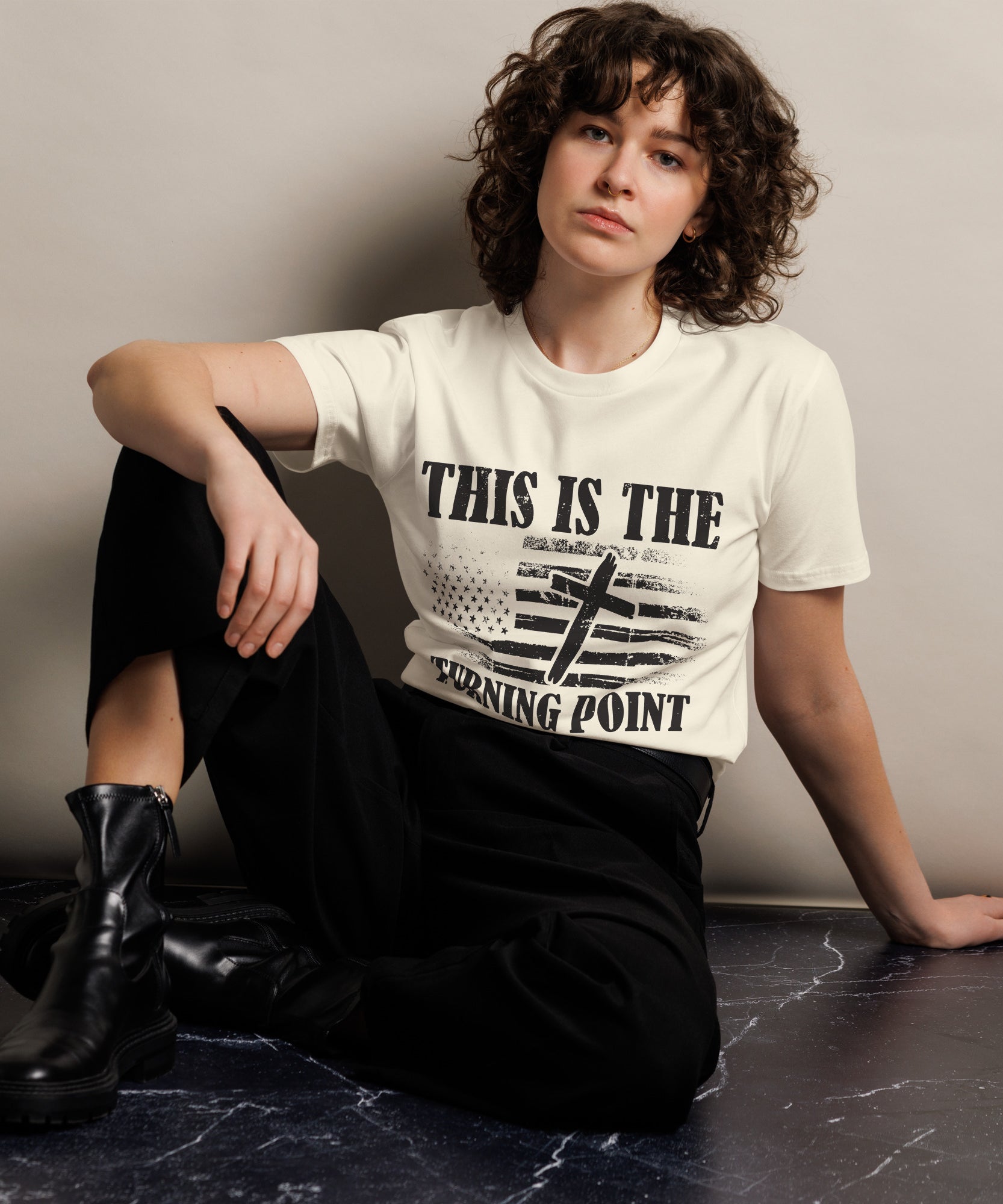 Turning Point Graphic Premium Unisex T-Shirt | Gallory Hive