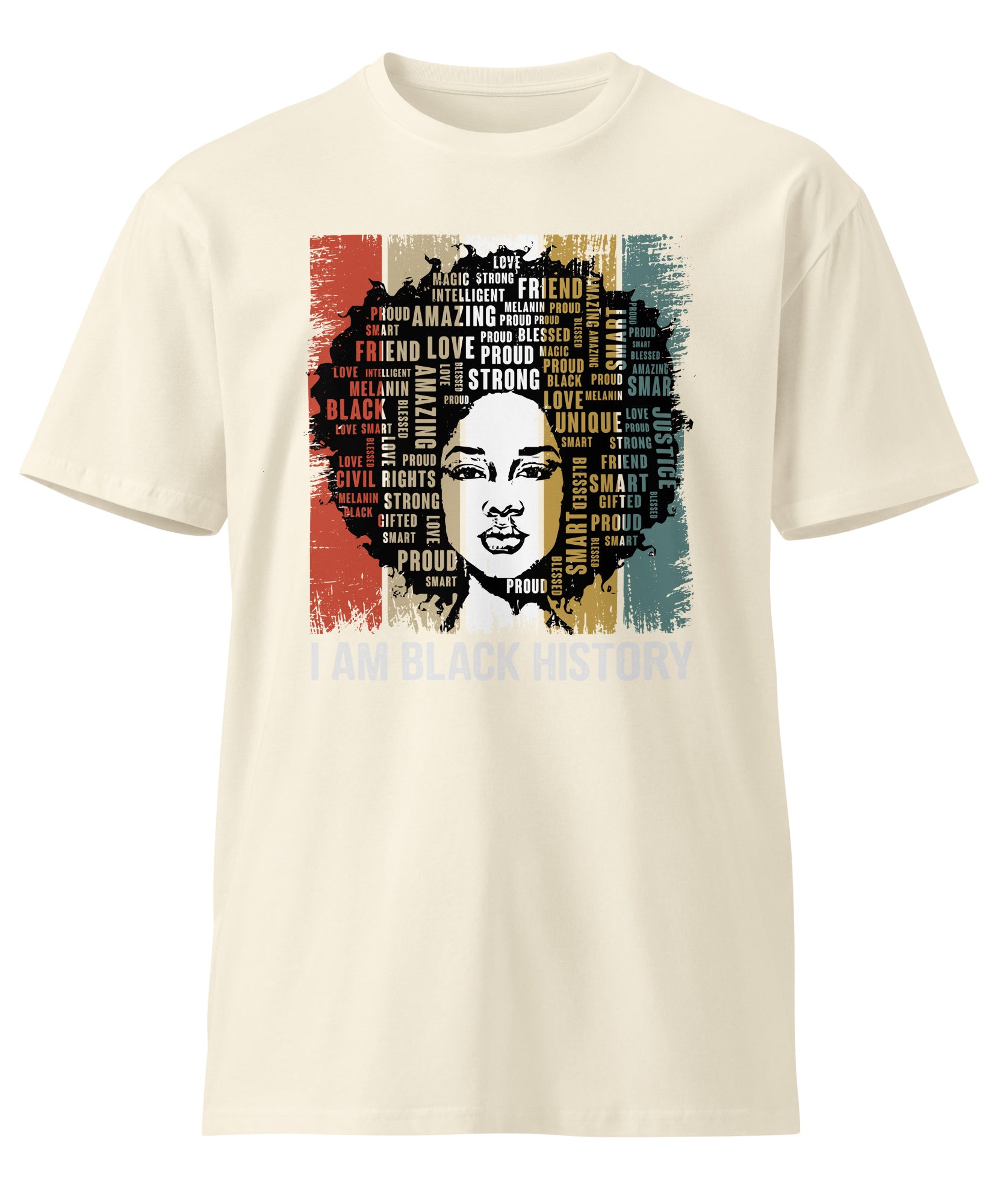 Black History Pride Premium Unisex Cotton T-Shirt | Gallory Hive