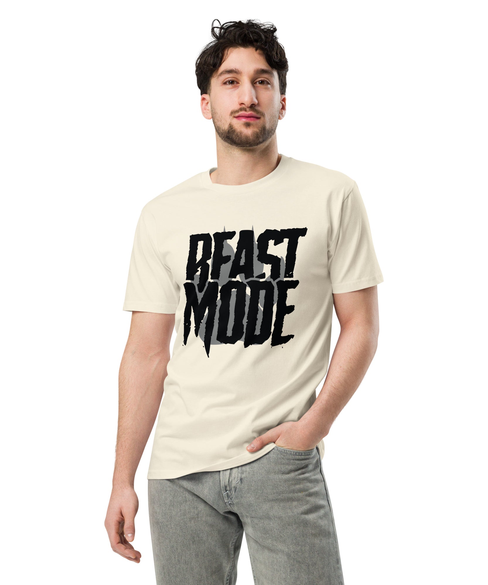 Beast Mode Workout Graphic Cotton T-Shirt | Gallory Hive