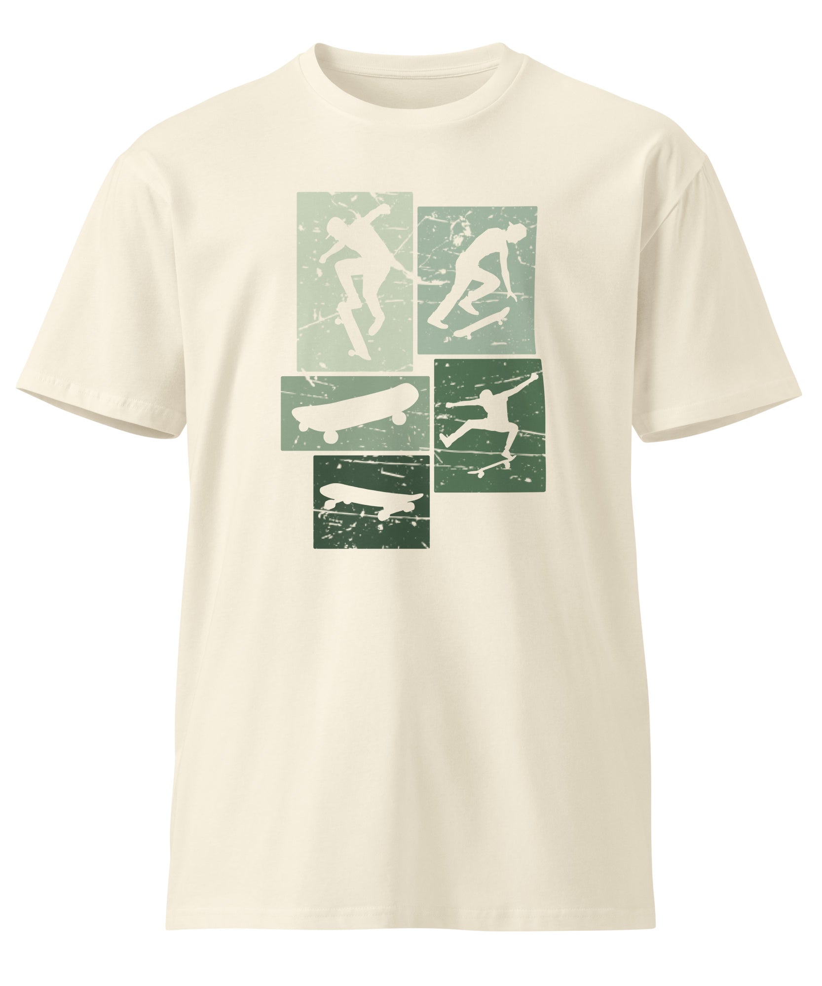 Vintage Skateboarding Cotton Premium T-Shirt | Gallory Hive