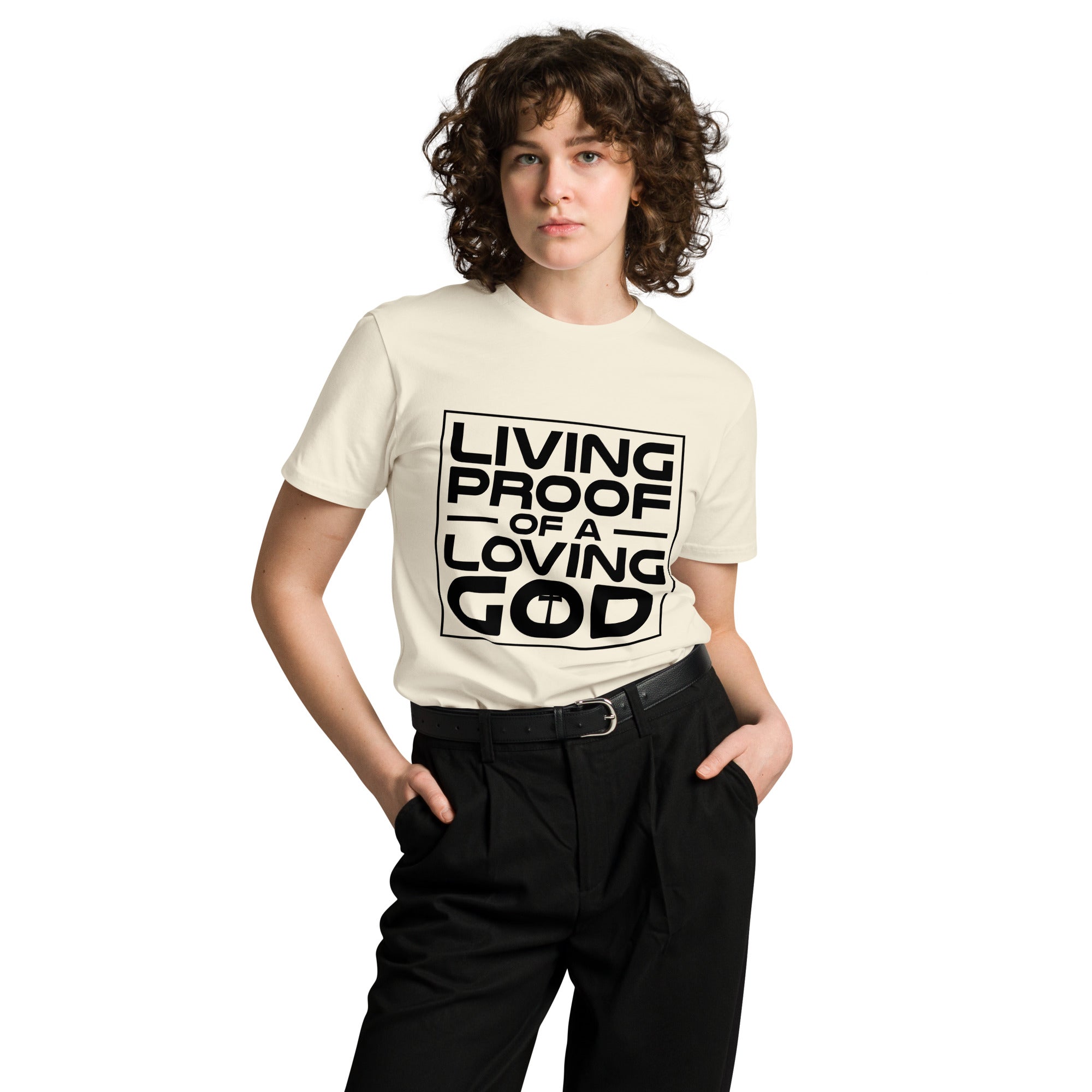 Living Proof Premium Unisex Cotton T-Shirt | Gallory Hive