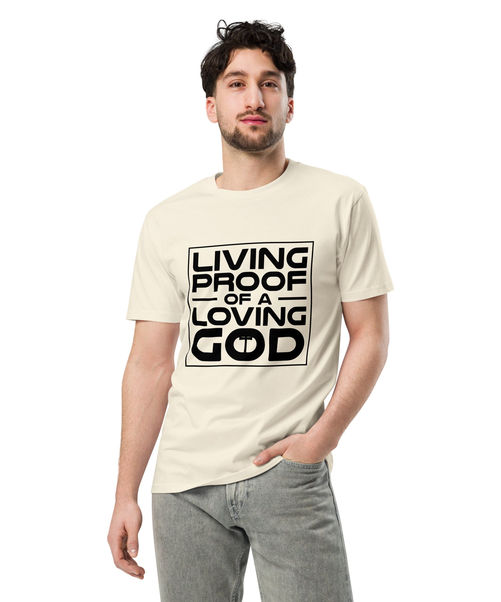 Living Proof Premium Unisex Cotton T-Shirt | Gallory Hive