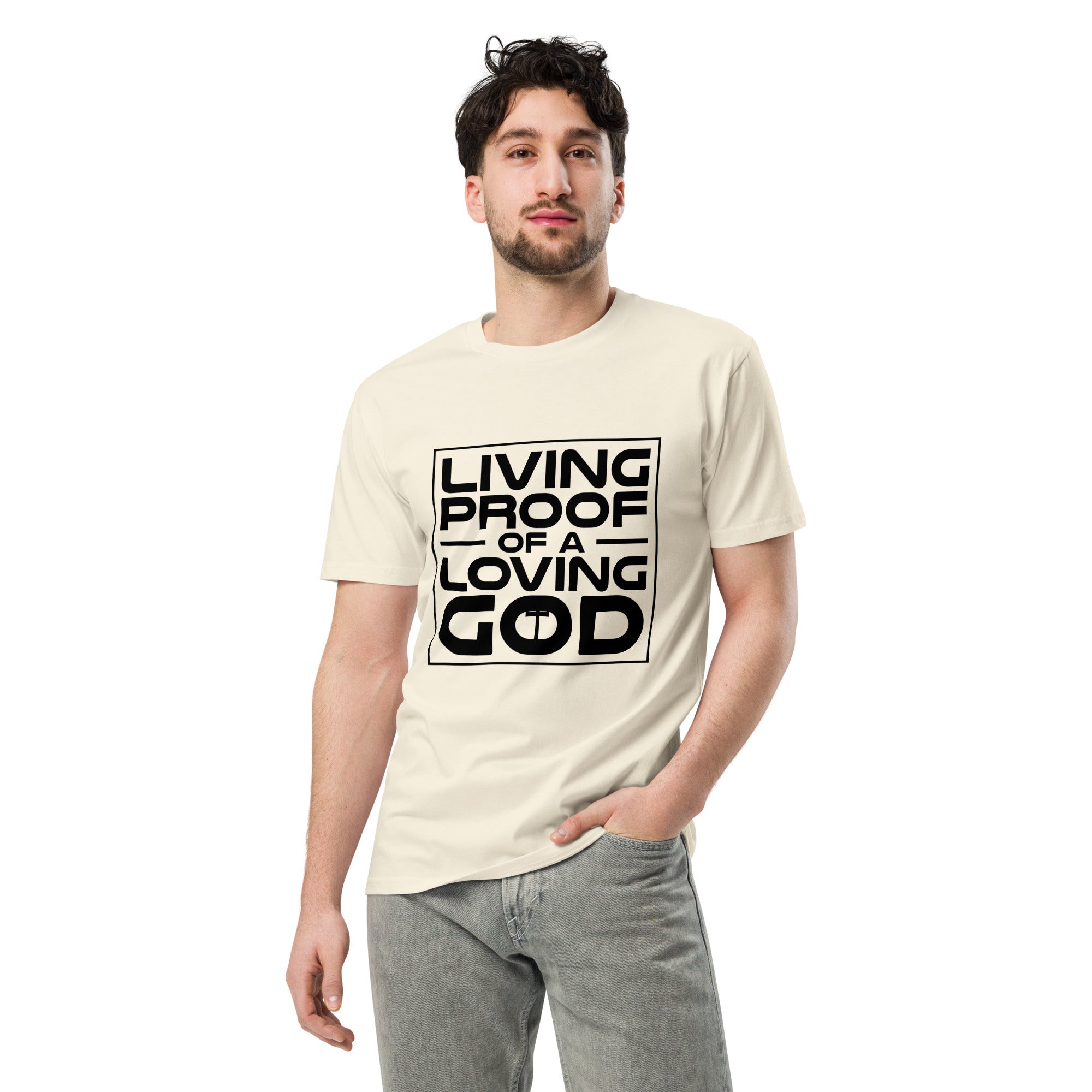 Living Proof Premium Unisex Cotton T-Shirt | Gallory Hive