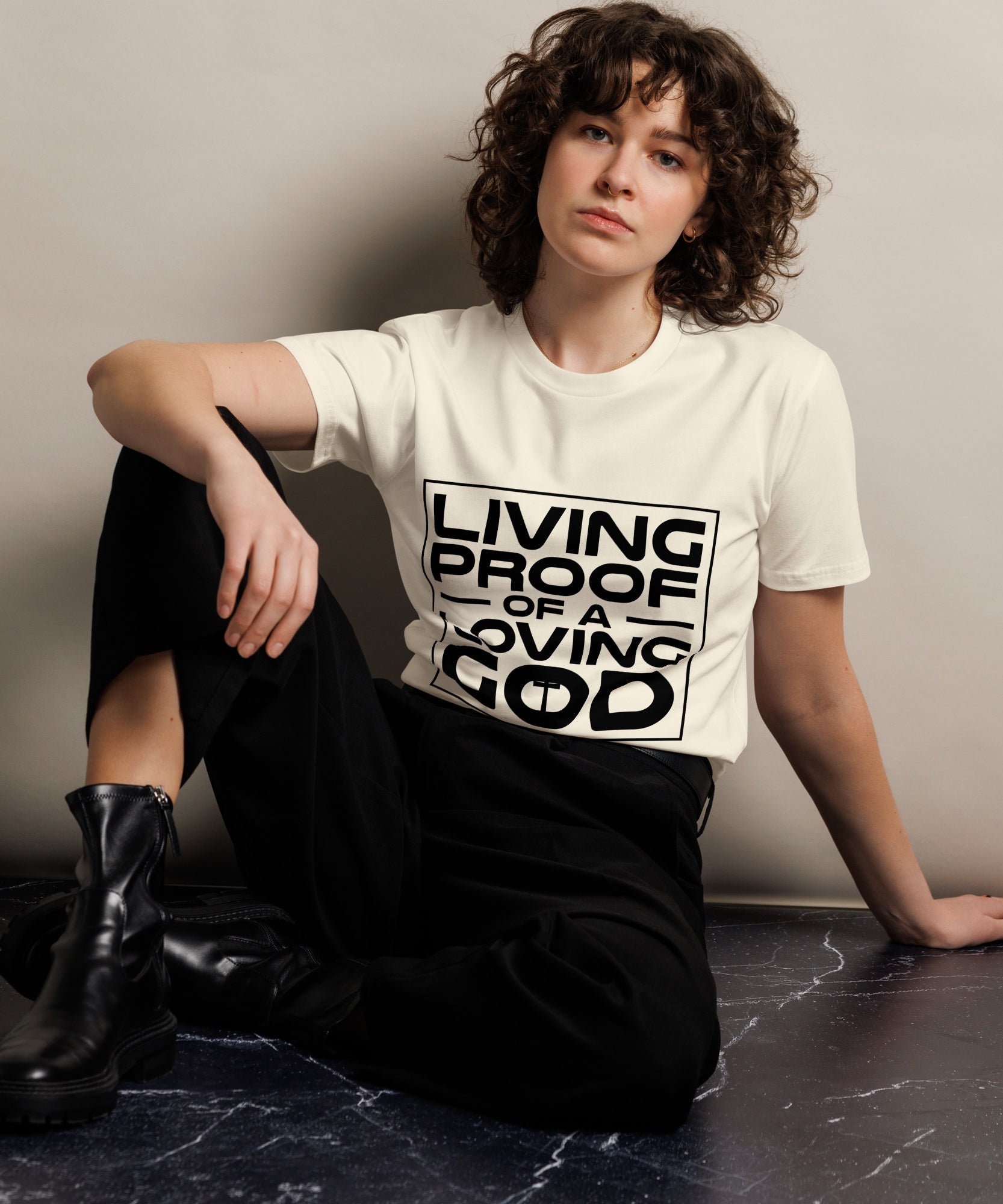Living Proof Premium Unisex Cotton T-Shirt | Gallory Hive