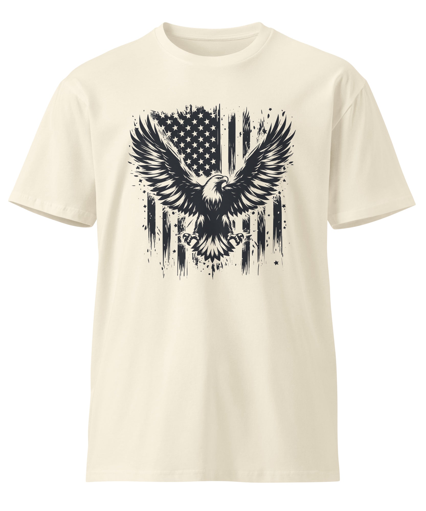American Eagle Unisex Cotton T-Shirt | Gallory Hive