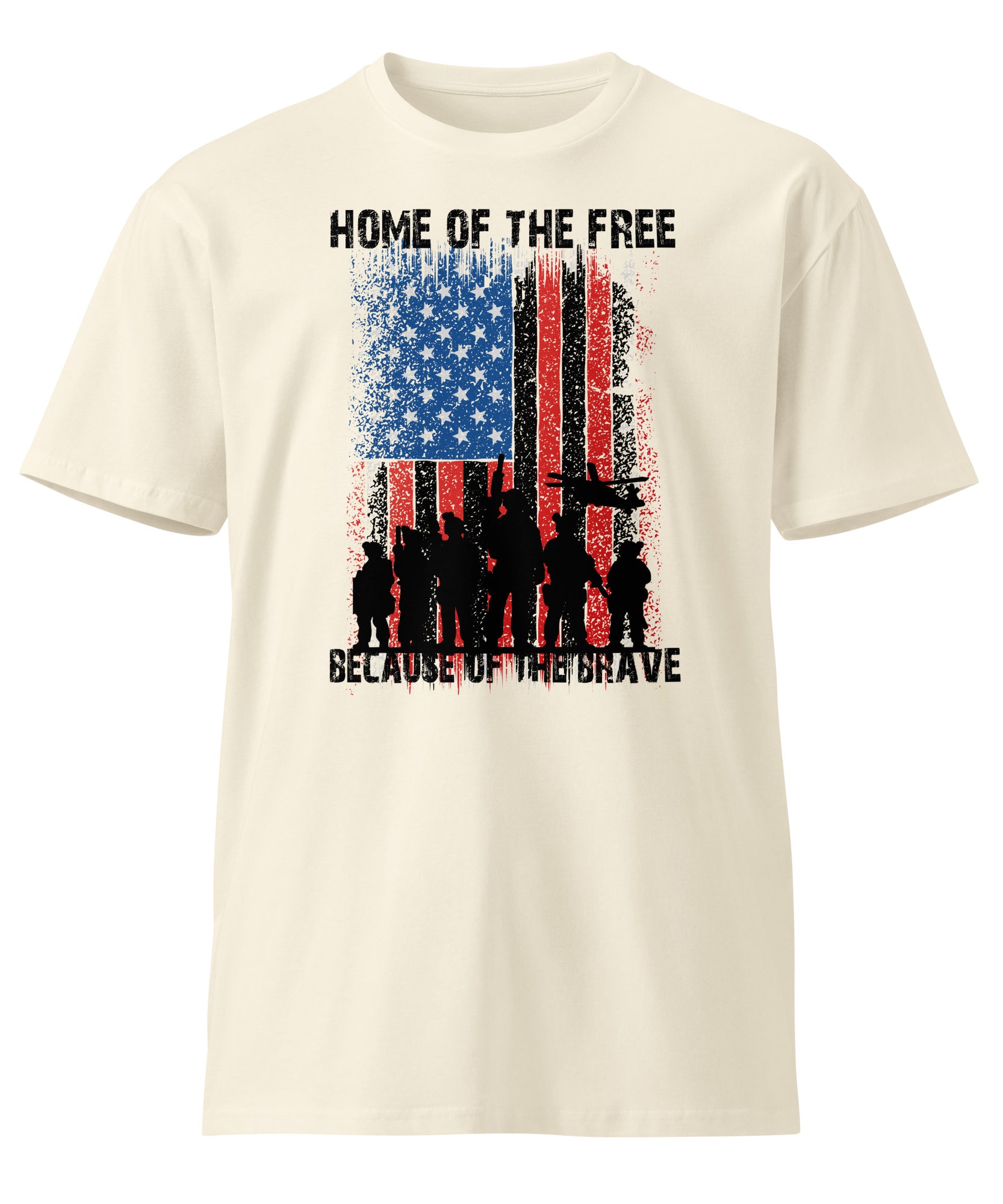 American Freedom Soldier Graphic Premium T-Shirt | Gallory Hive