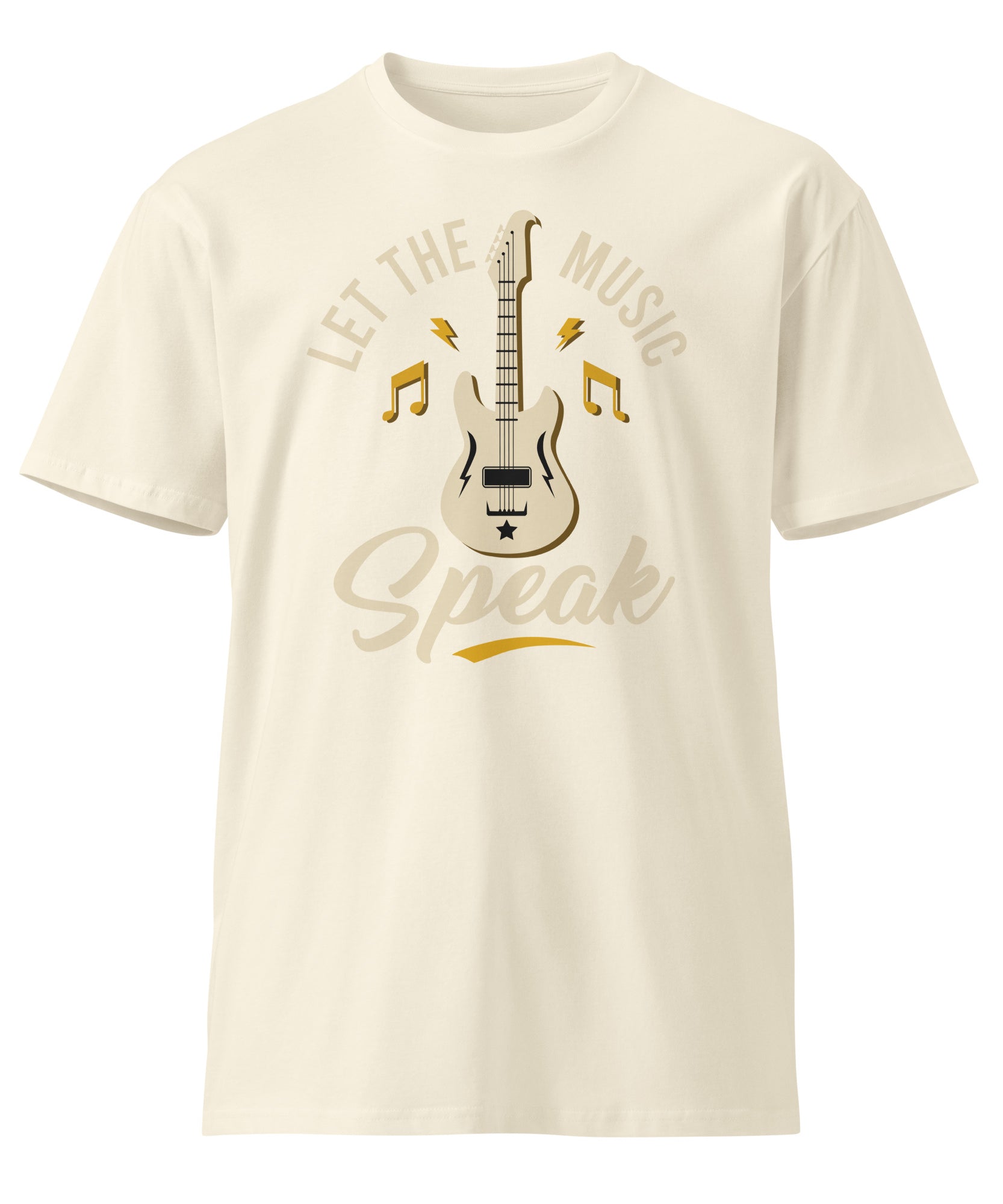 Let the Music Speak Guitar T-Shirt | Gallory Hive