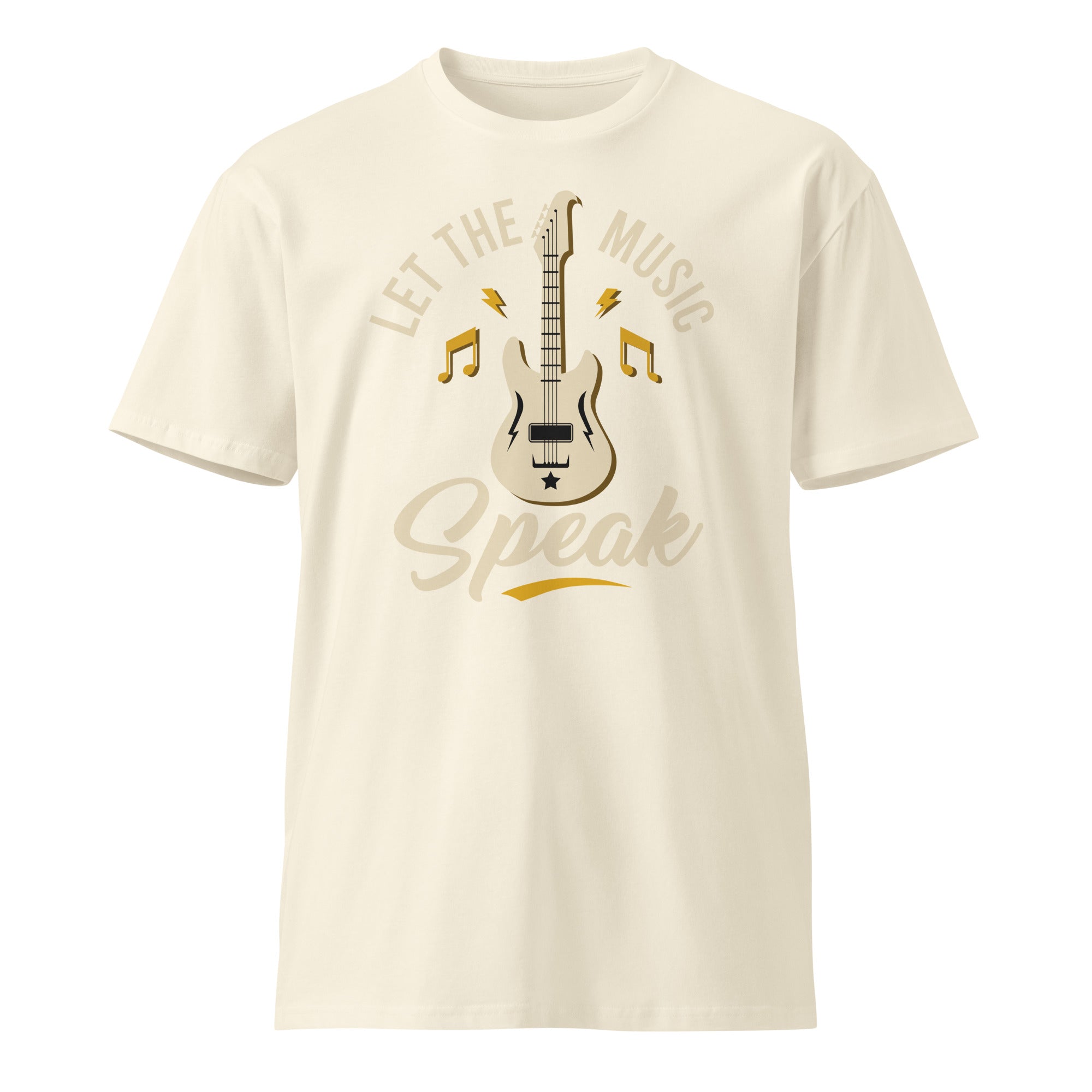 Let the Music Speak Guitar T-Shirt | Gallory Hive