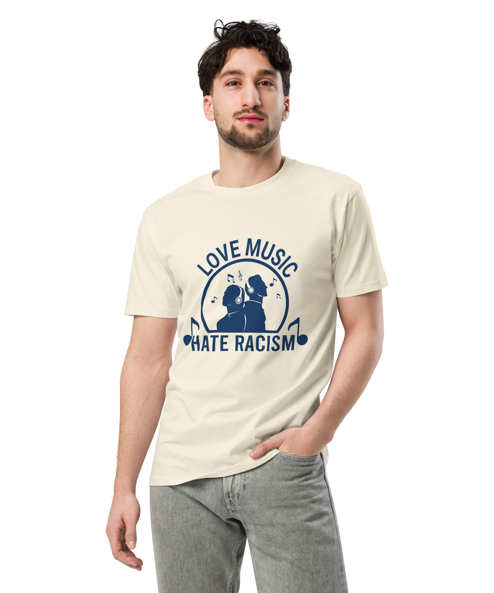 Love Music Hate Racism T-Shirt | Gallory Hive