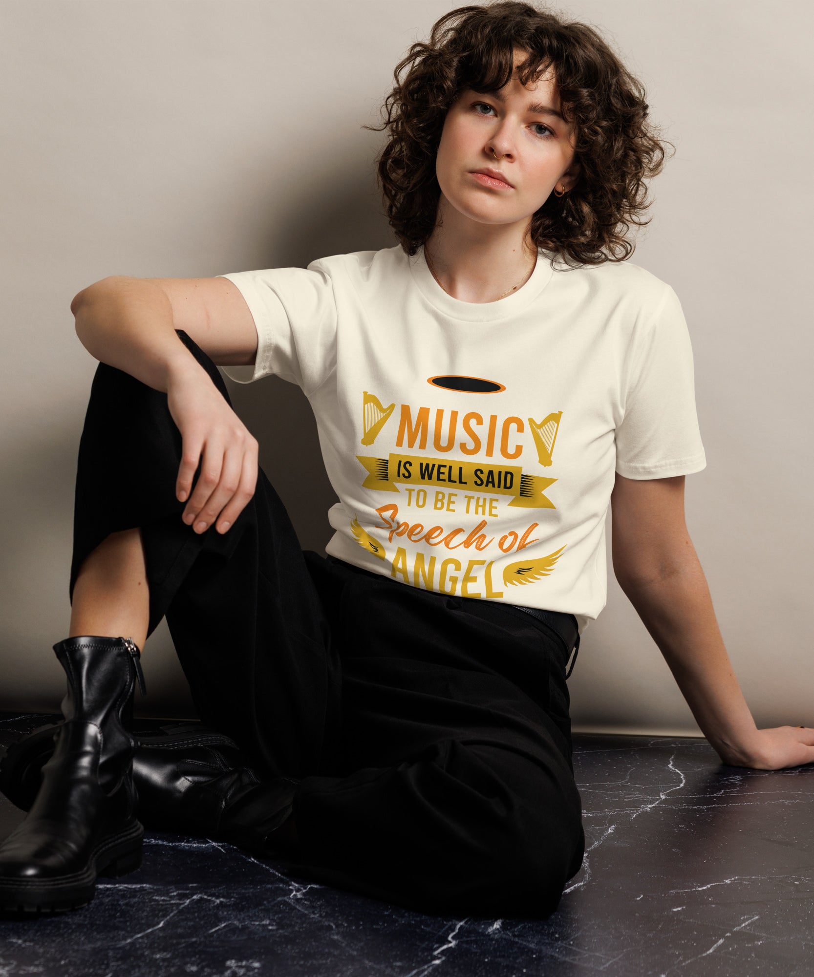 Music Is the Speech of Angels T-Shirt | Gallory Hive