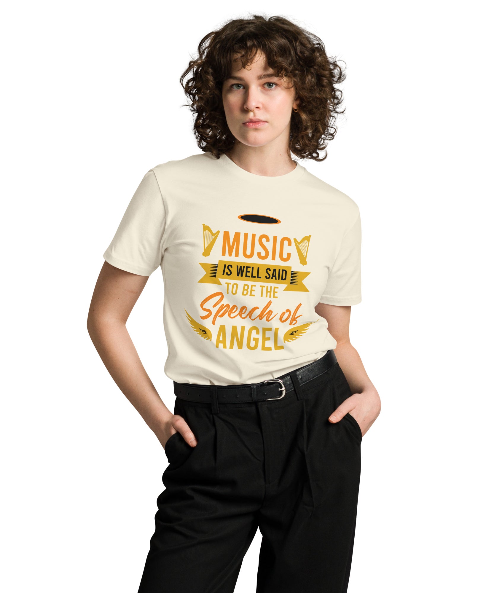 Music Is the Speech of Angels T-Shirt | Gallory Hive