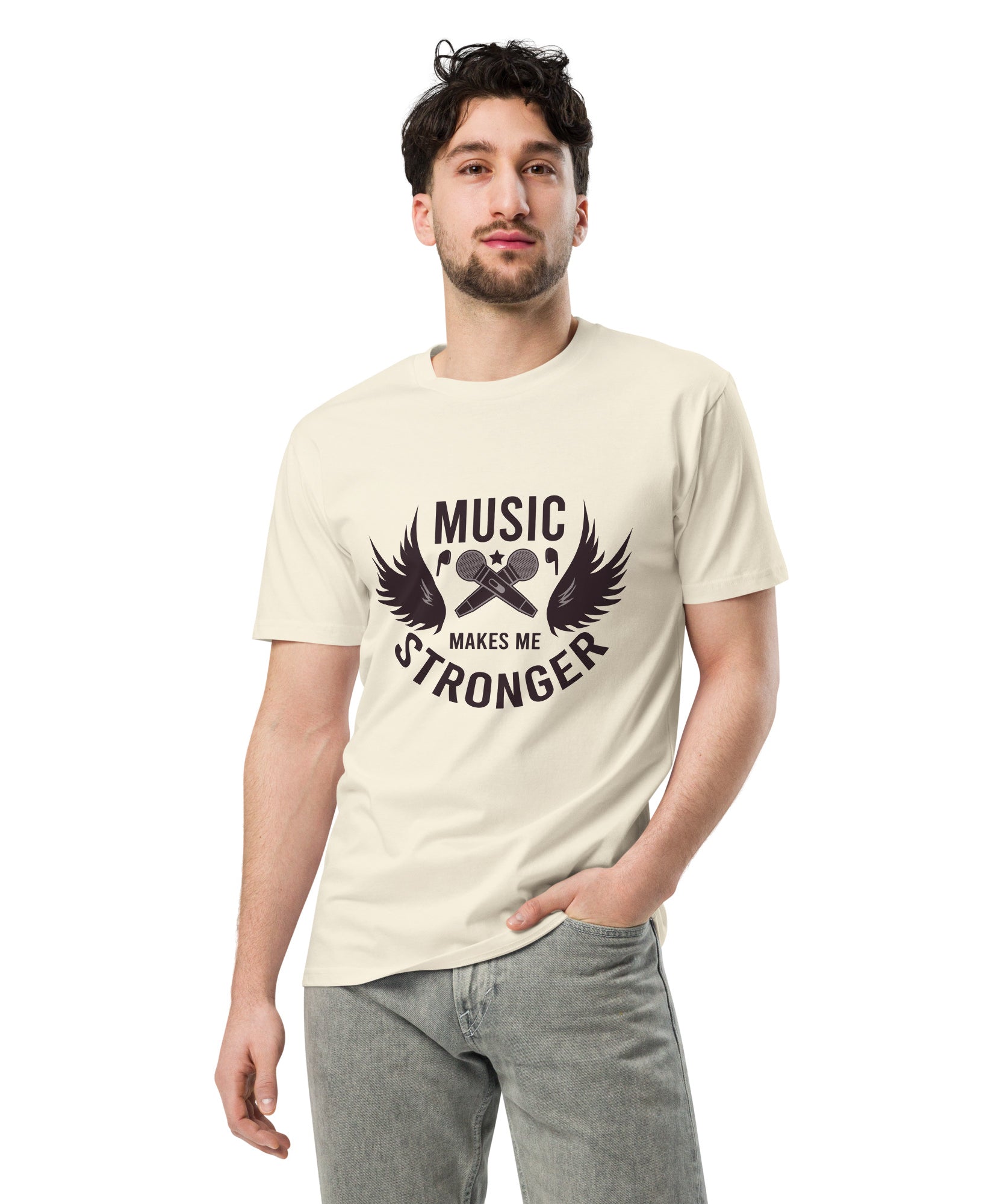 Music Makes Me Stronger T-Shirt | Gallory Hive