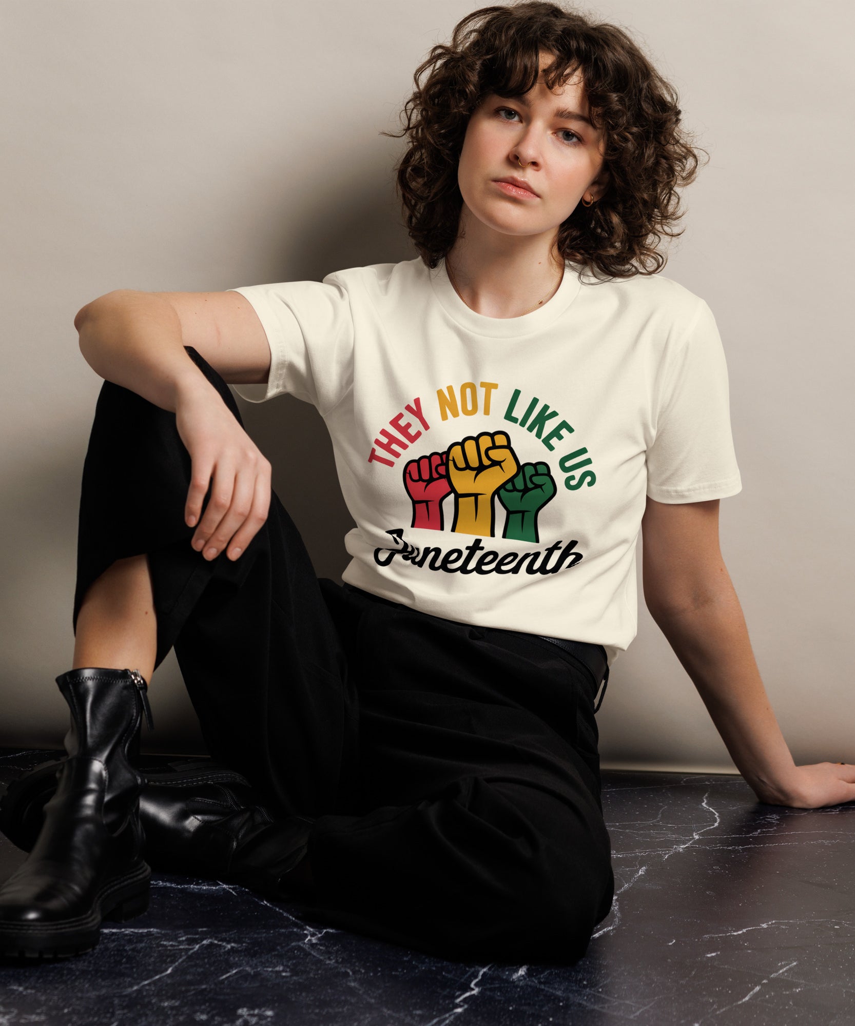 They Not Like Us Graphic Unisex Premium Cotton T-Shirt | Gallory Hive