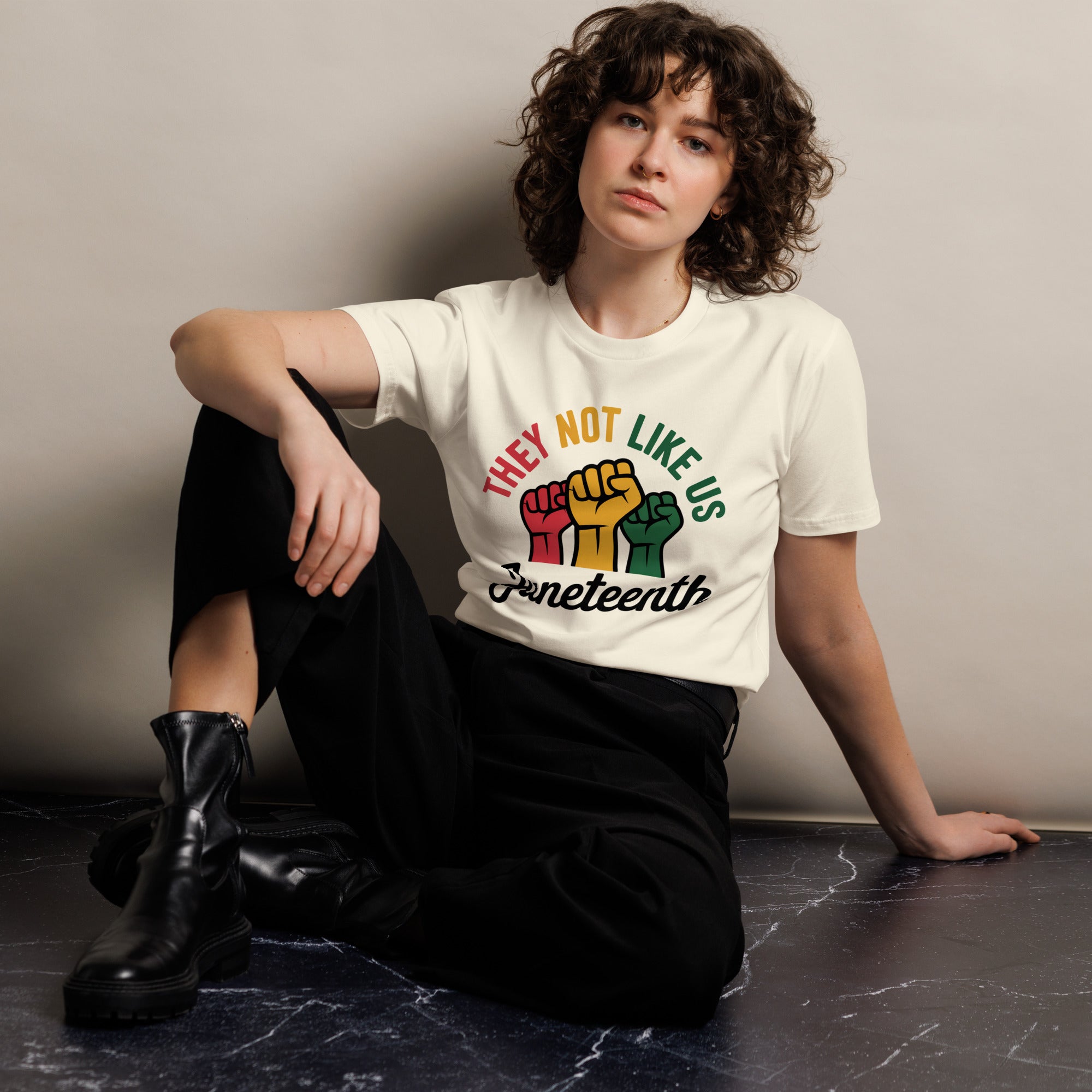 They Not Like Us Graphic Unisex Premium Cotton T-Shirt | Gallory Hive