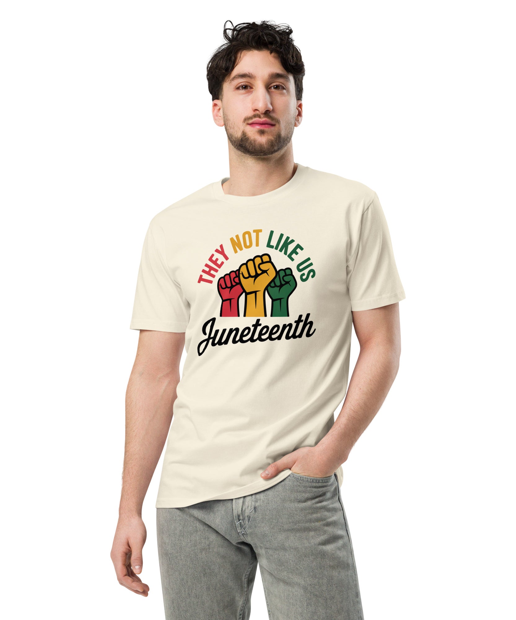 They Not Like Us Graphic Unisex Premium Cotton T-Shirt | Gallory Hive