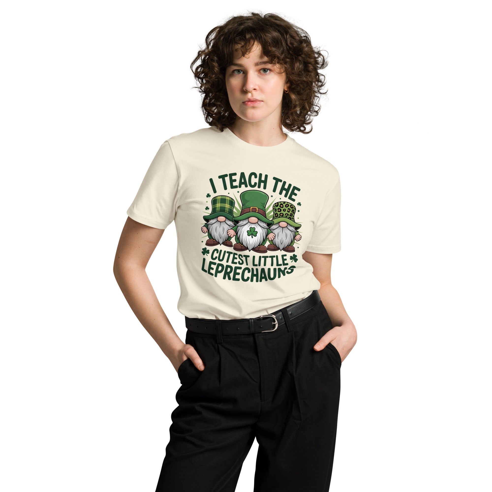 Leprechaun St Patricks Day Unisex Premium T-Shirt | Gallory Hive
