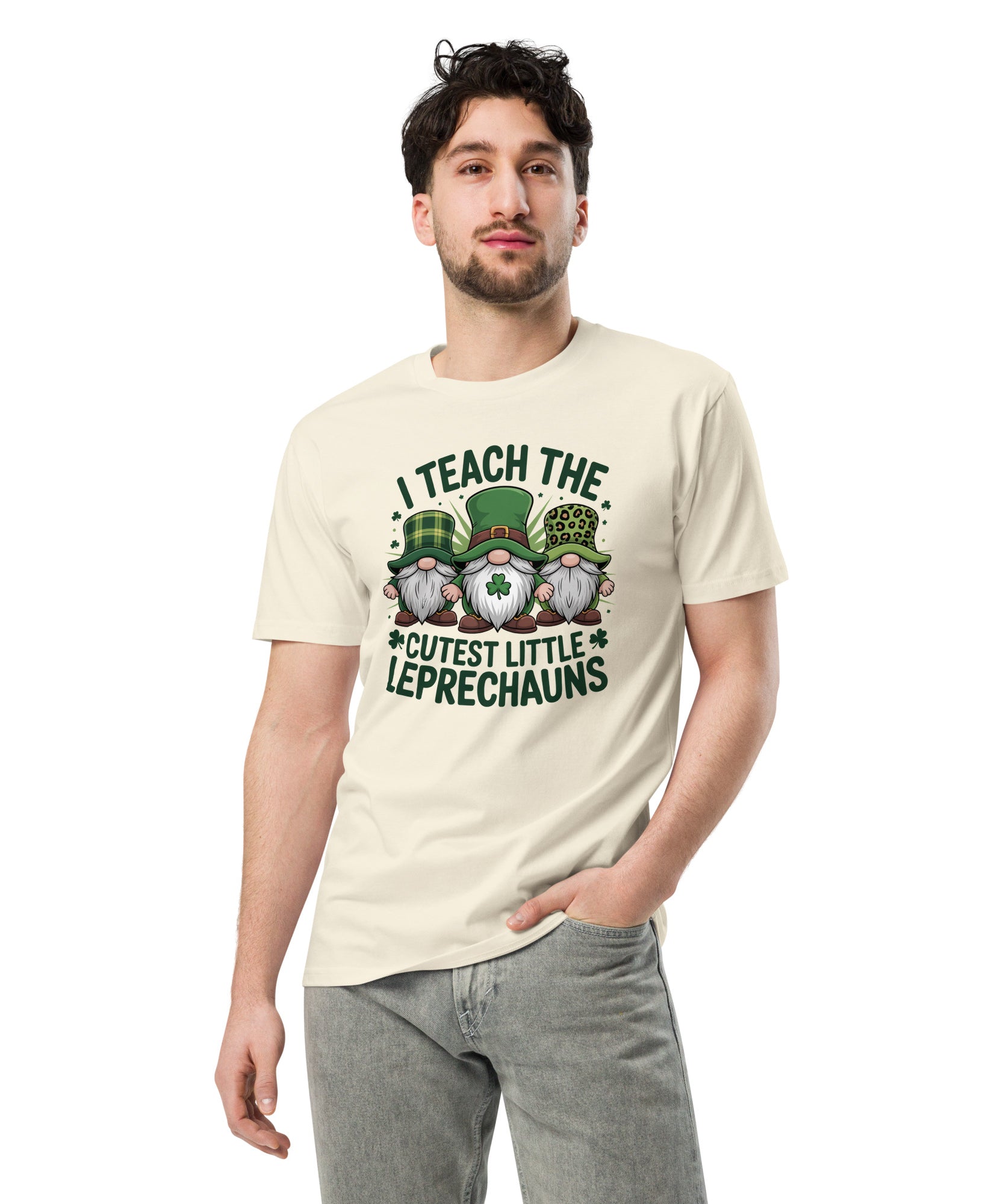 Leprechaun St Patricks Day Unisex Premium T-Shirt | Gallory Hive