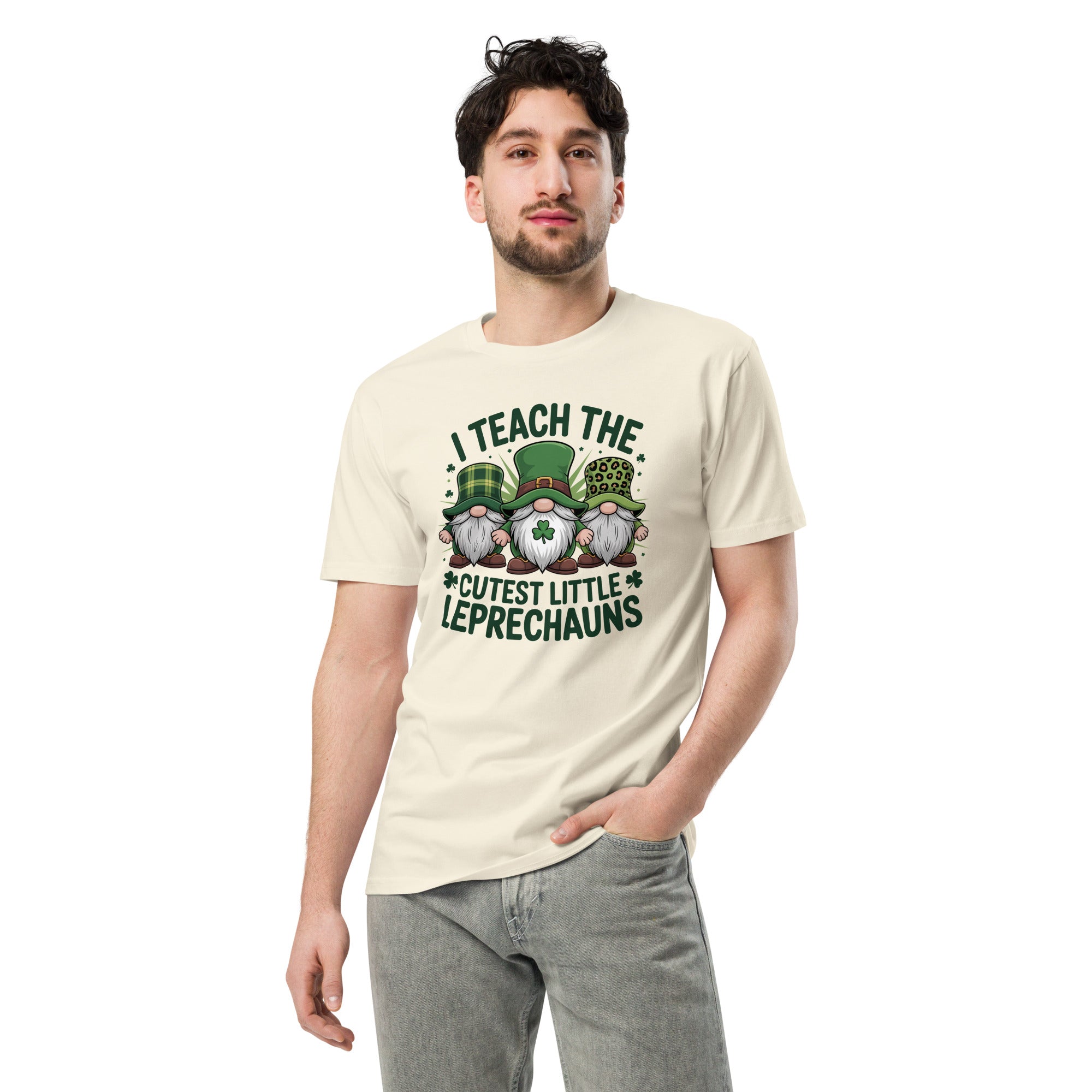 Leprechaun St Patricks Day Unisex Premium T-Shirt | Gallory Hive