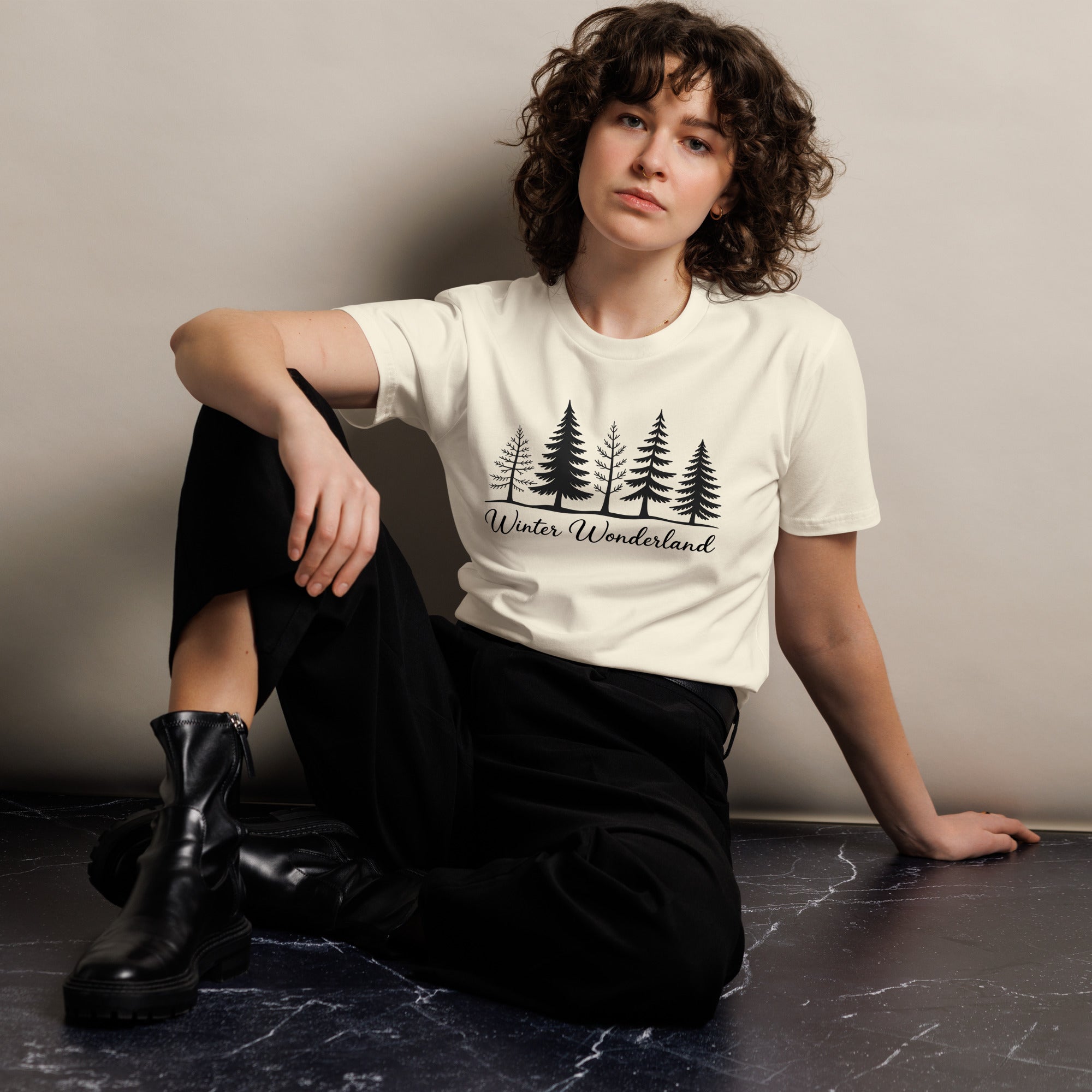 Nature Whisper Forest Trees Graphic Unisex Premium T-Shirt | Gallory Hive