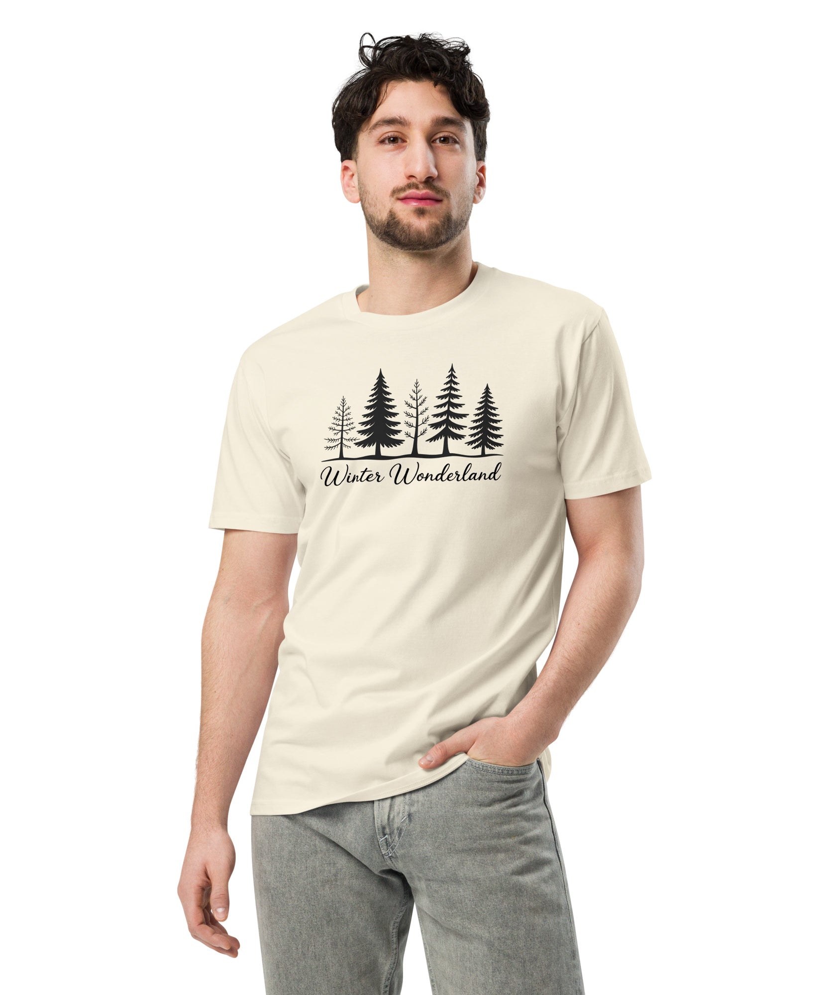 Nature Whisper Forest Trees Graphic Unisex Premium T-Shirt | Gallory Hive