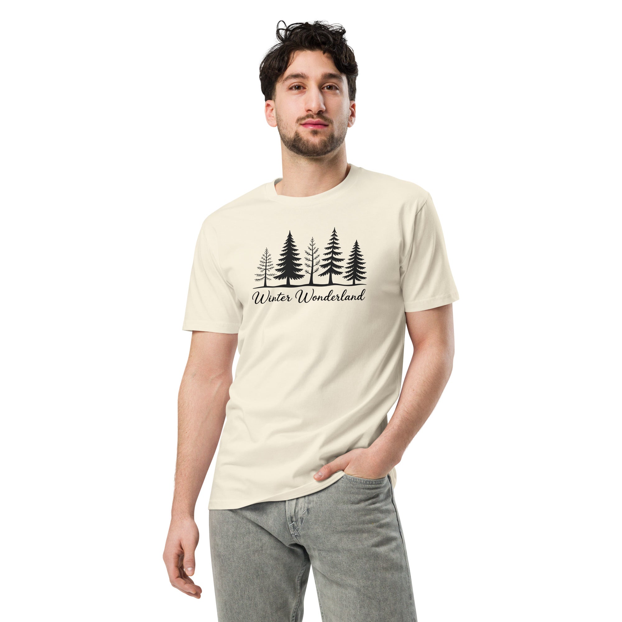 Nature Whisper Forest Trees Graphic Unisex Premium T-Shirt | Gallory Hive