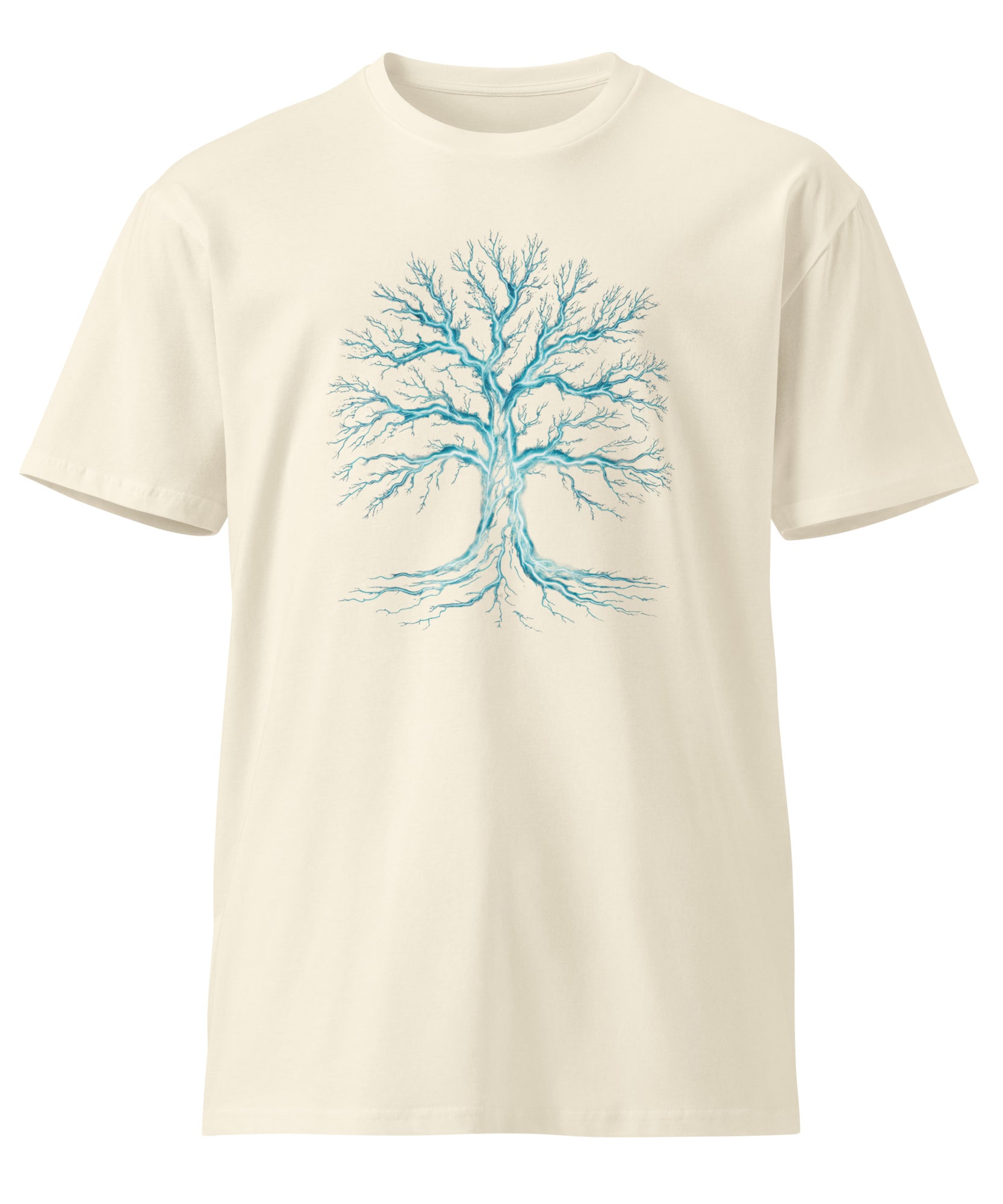 Glowing Mystic Tree of Life Graphic Unisex Premium T-shirt | Gallory Hive