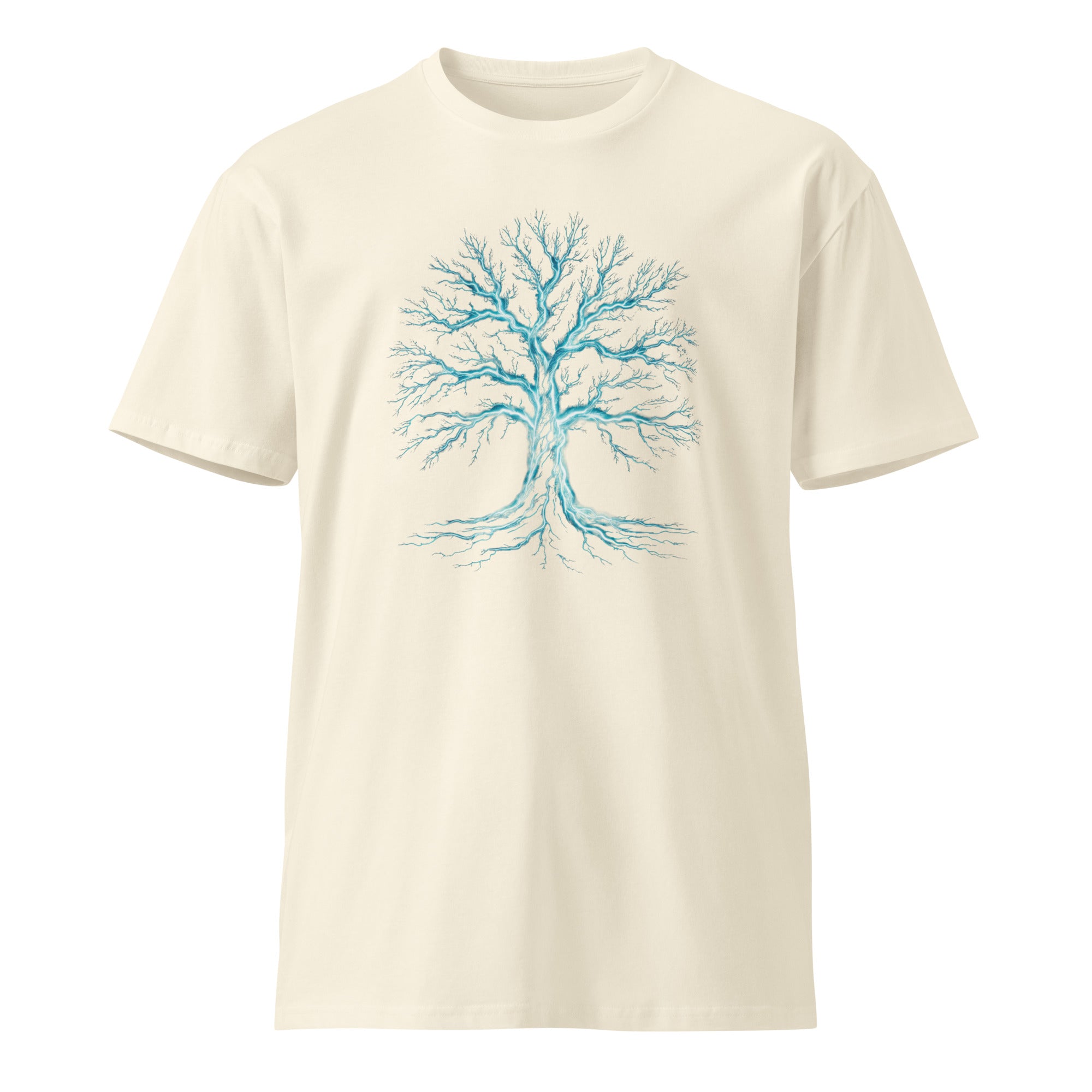 Glowing Mystic Tree of Life Graphic Unisex Premium T-shirt | Gallory Hive