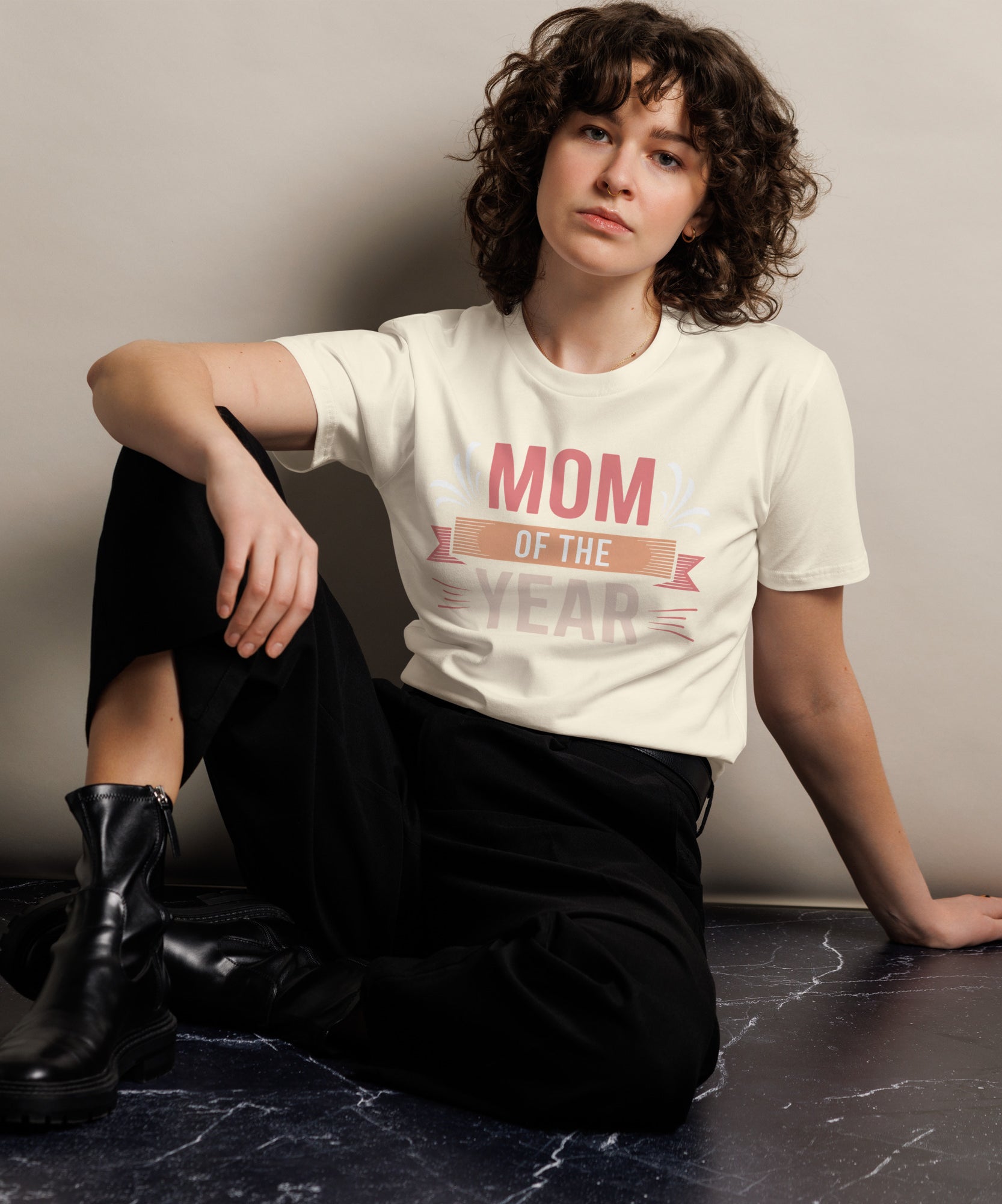 Mom of the Year Funny Mother's Day Premium T-shirt | Gallory Hive