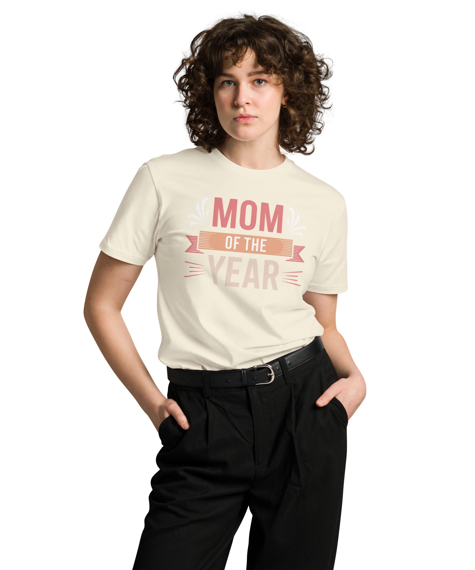 Mom of the Year Funny Mother's Day Premium T-shirt | Gallory Hive