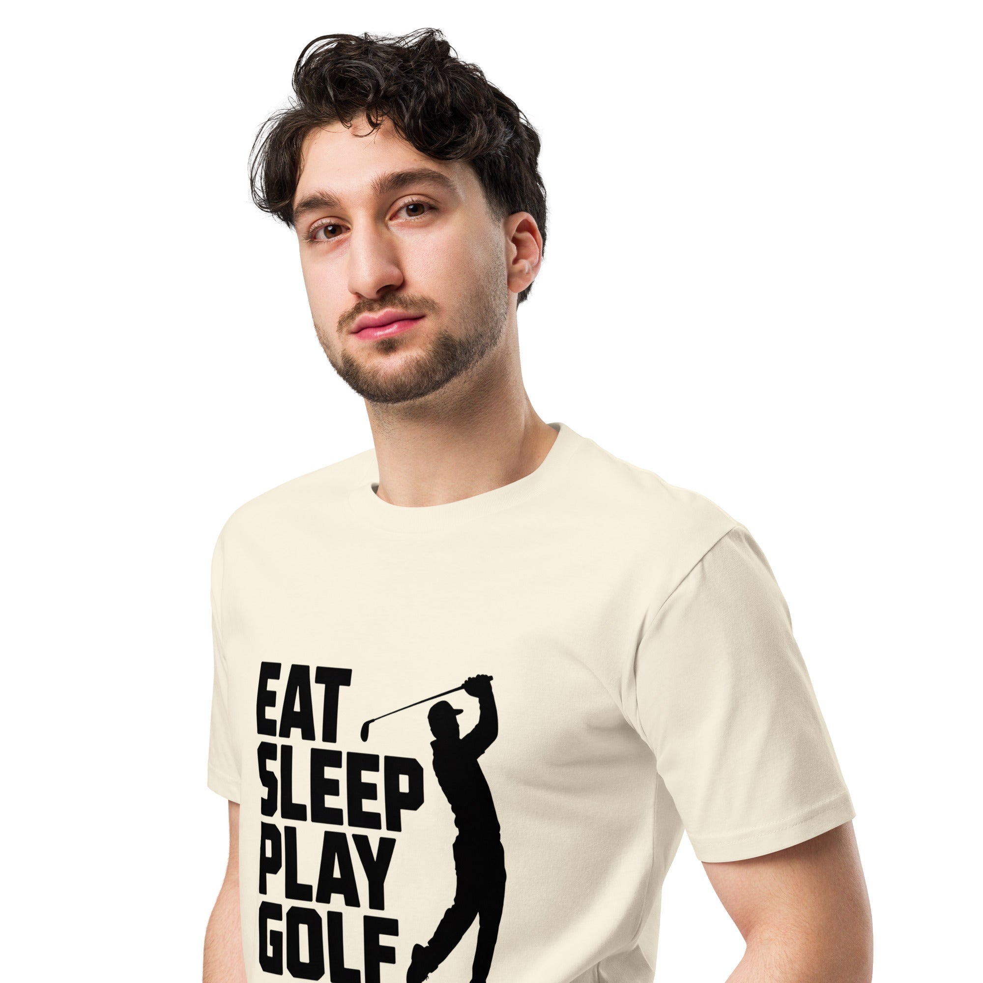Eat Sleep Play Golf Golfer Unisex Premium T-Shirt | Gallory Hive