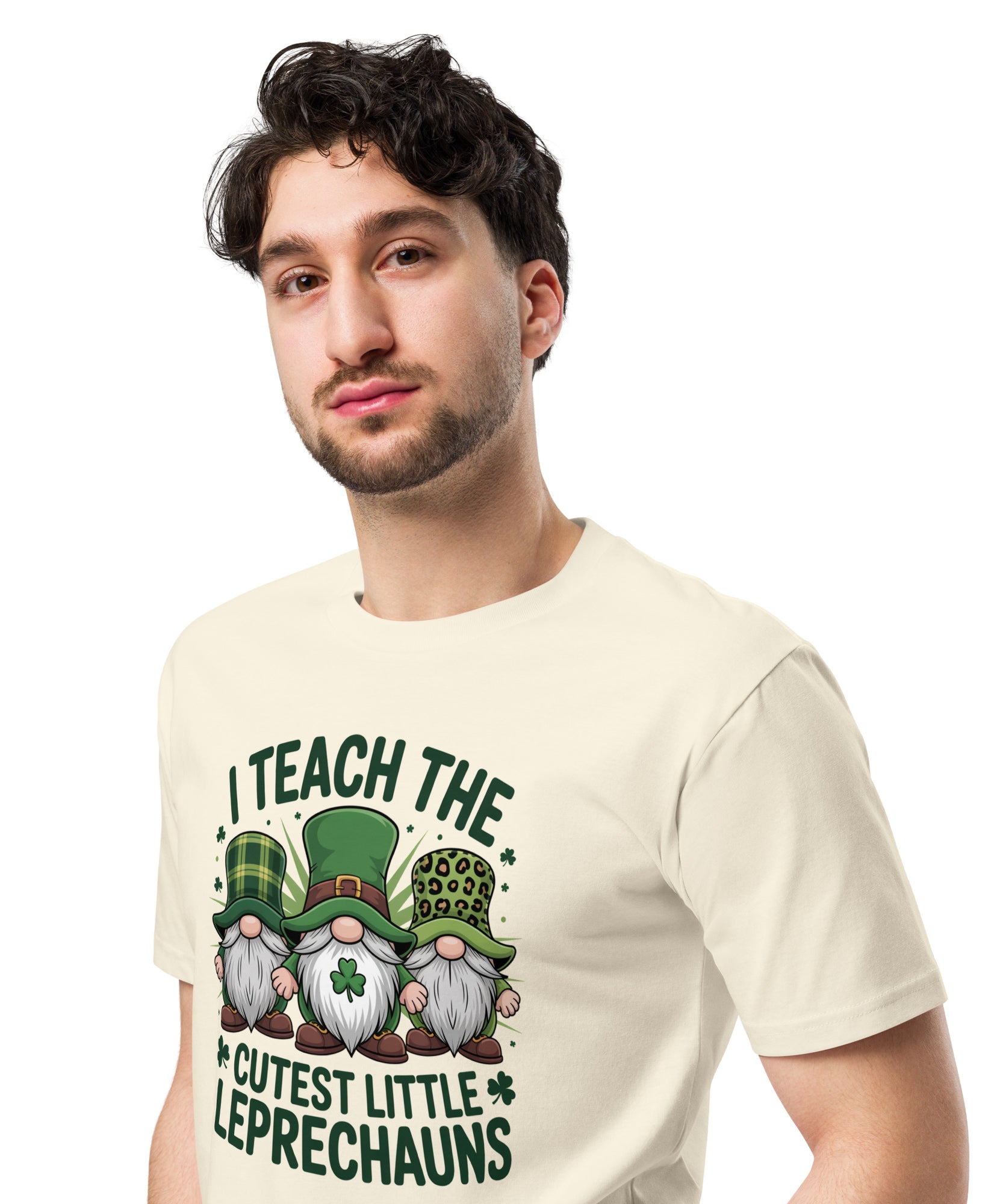 Leprechaun St Patricks Day Unisex Premium T-Shirt | Gallory Hive