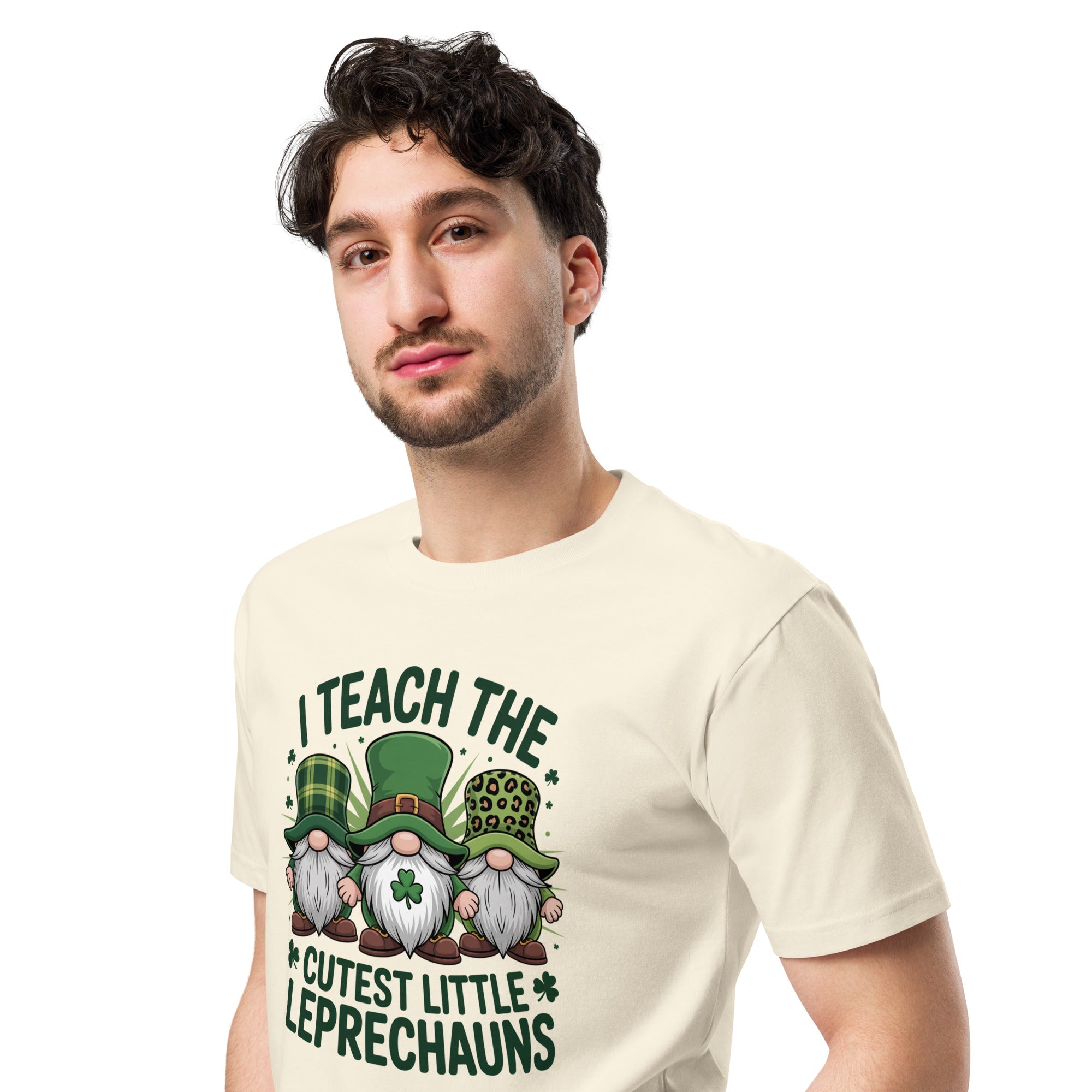 Leprechaun St Patricks Day Unisex Premium T-Shirt | Gallory Hive