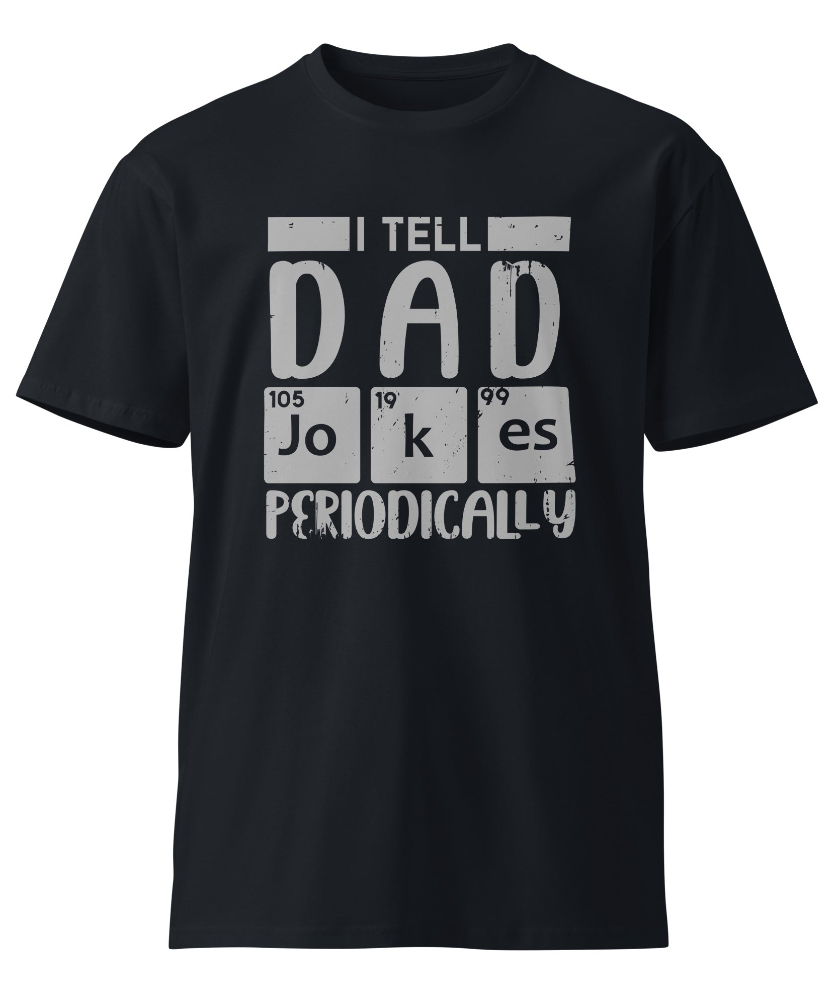 Dad Jokes Premium Cotton Unisex T-Shirt | Gallory Hive