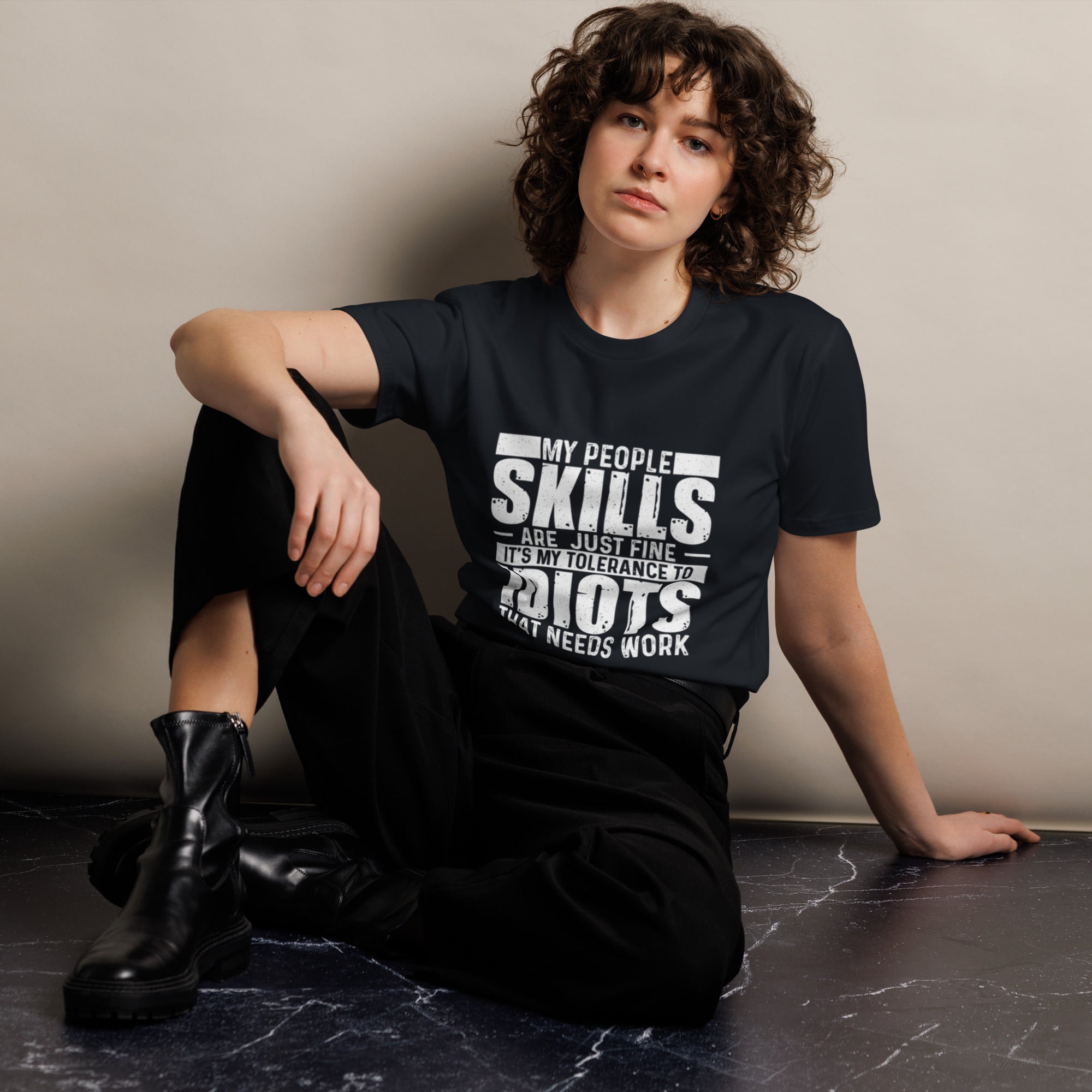 Sarcastic People Skills Unisex Graphic T-Shirt | Gallory Hive