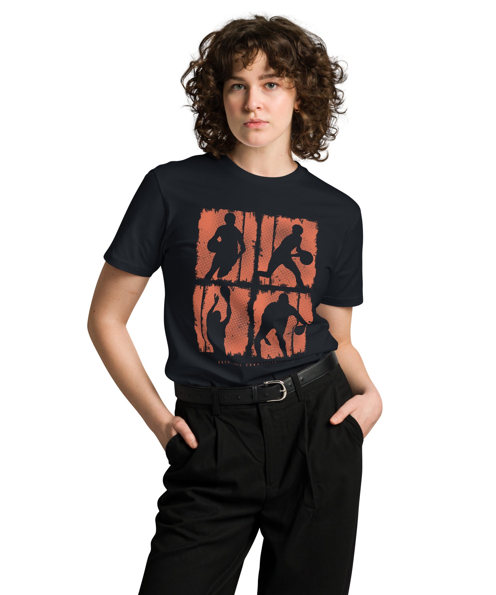 Basketball Championship Premium Cotton T-Shirt | Gallory Hive