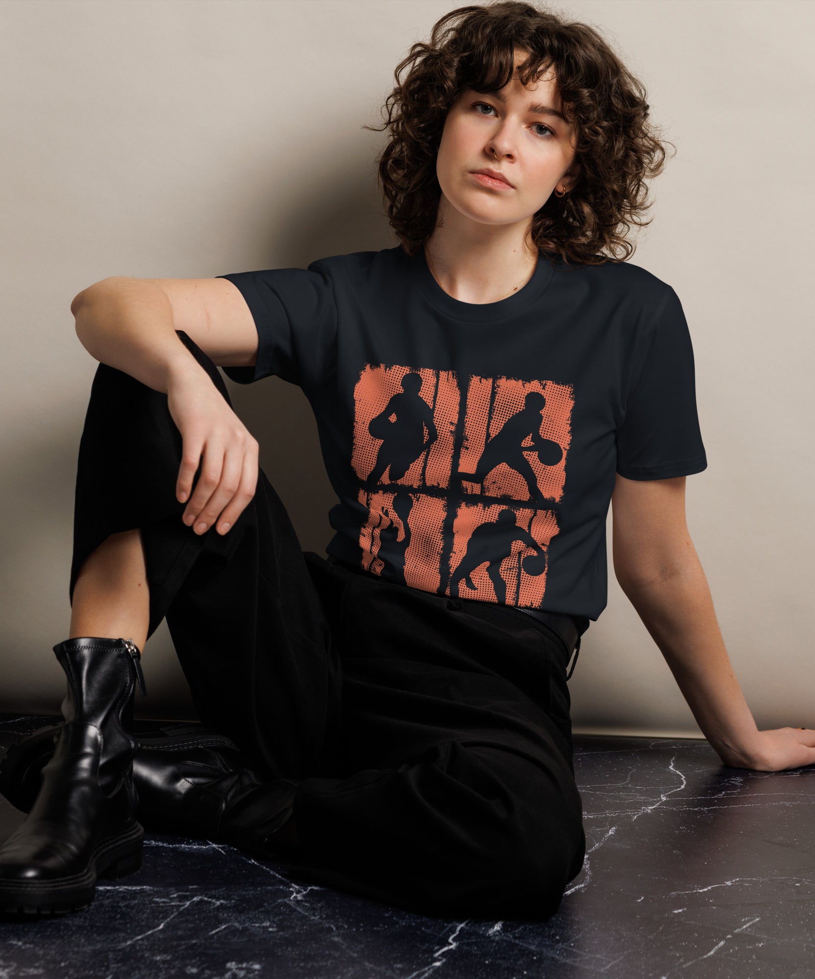Basketball Championship Premium Cotton T-Shirt | Gallory Hive