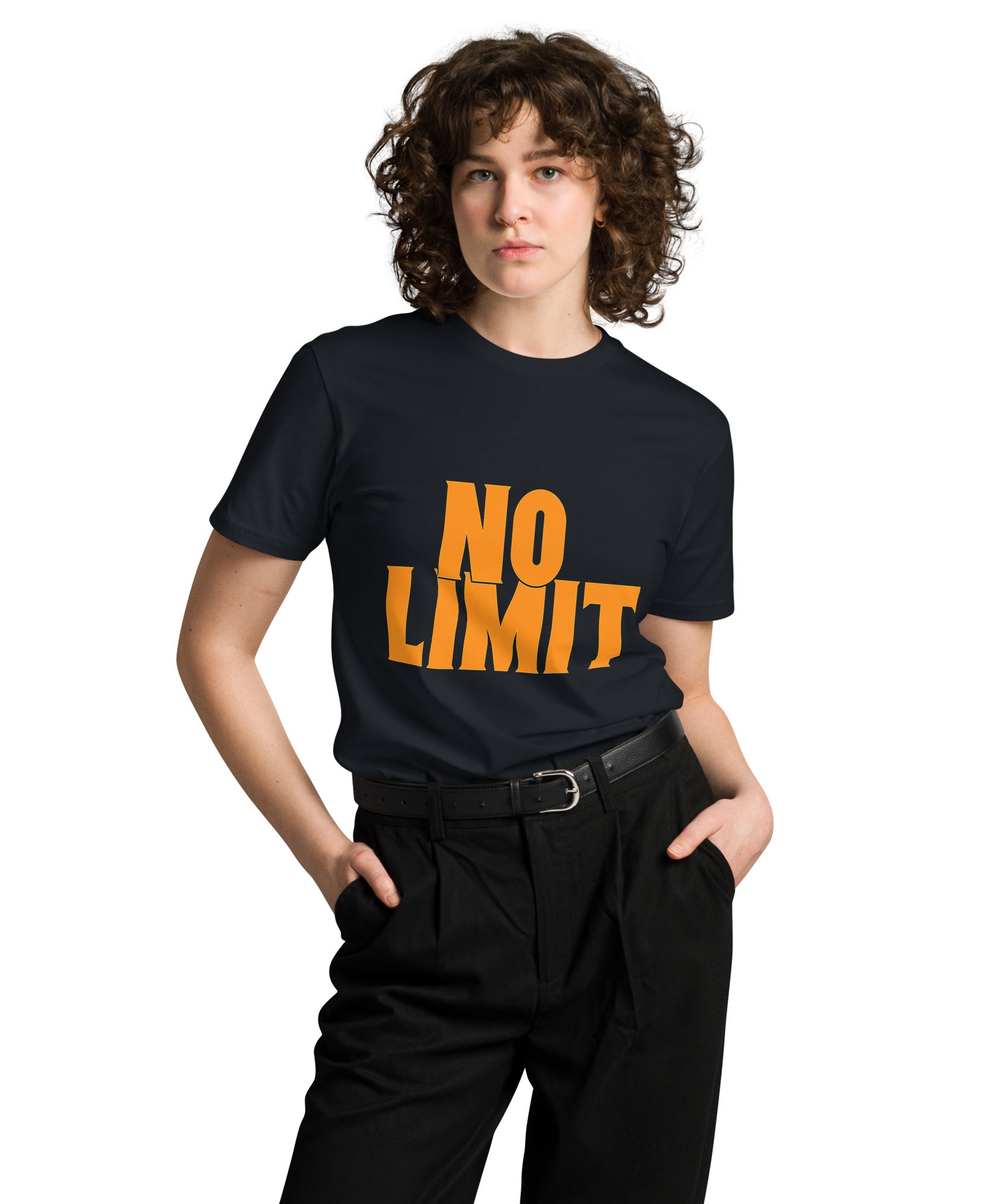 NO LIMIT Premium Unisex Cotton T-Shirt | Gallory Hive